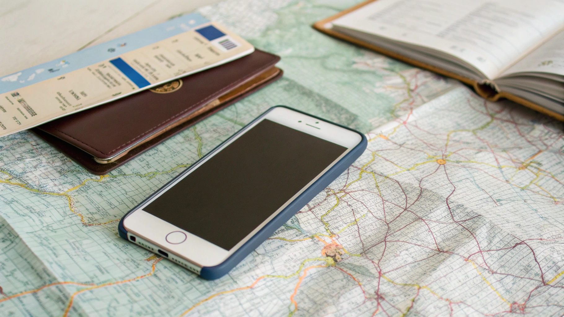 Компактный Android‑смартфон для путешествий на карте и рядом с документами