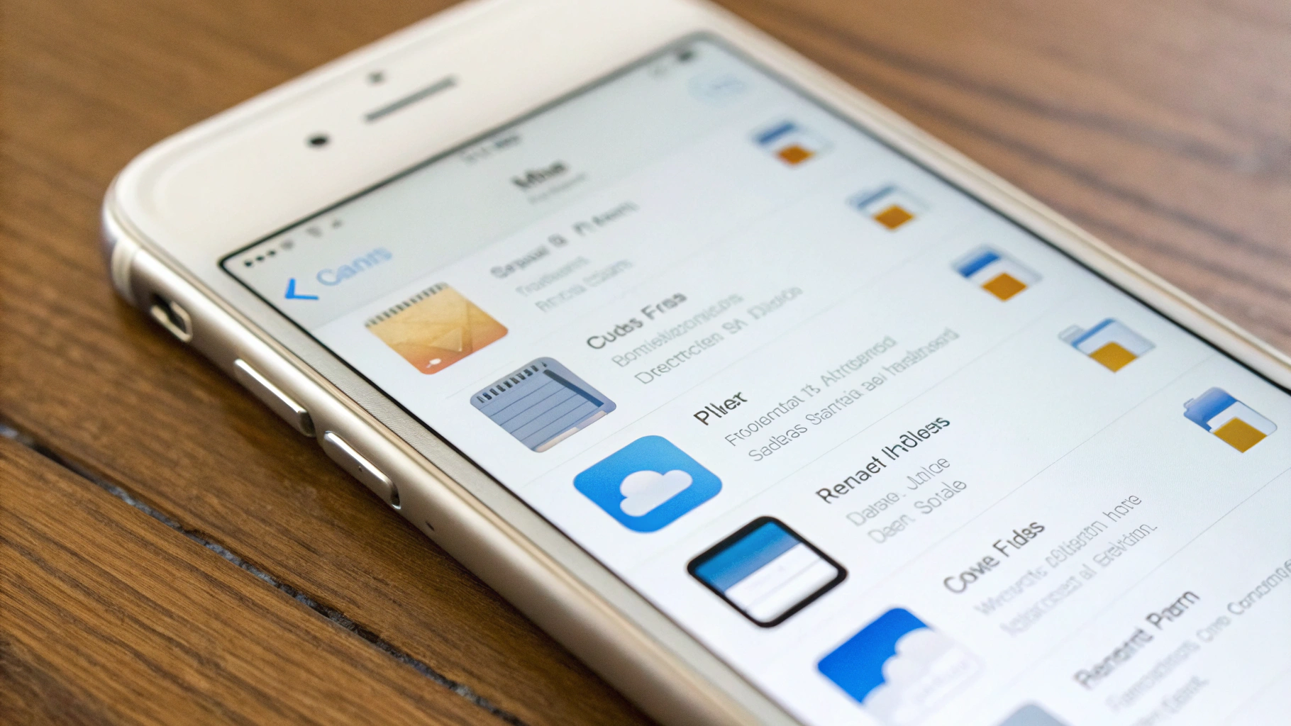 Приложение «Файлы» в iOS 20 с умными папками и недавними документами