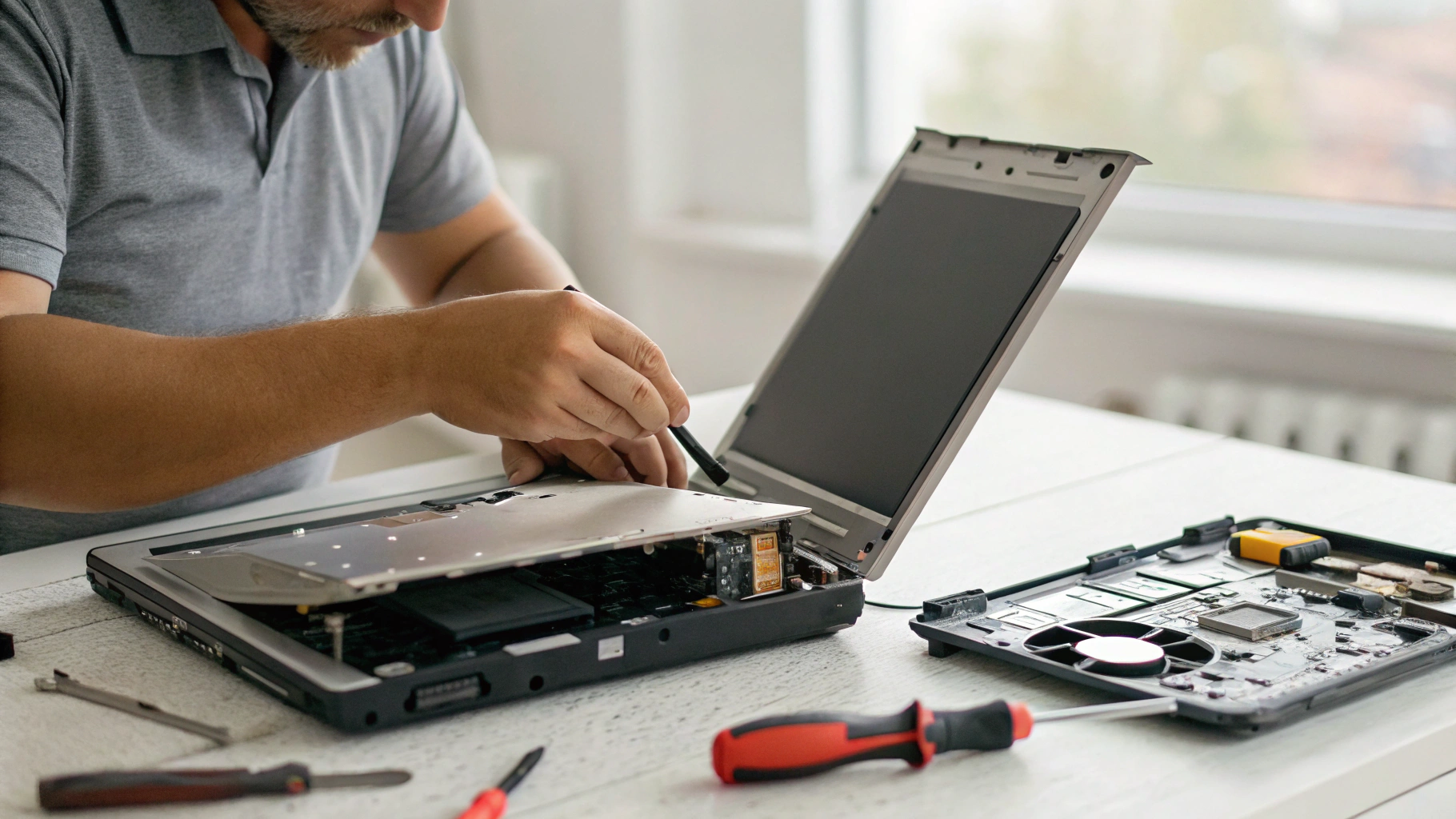 Замена жёсткого диска на SSD в старом ноутбуке для ускорения работы