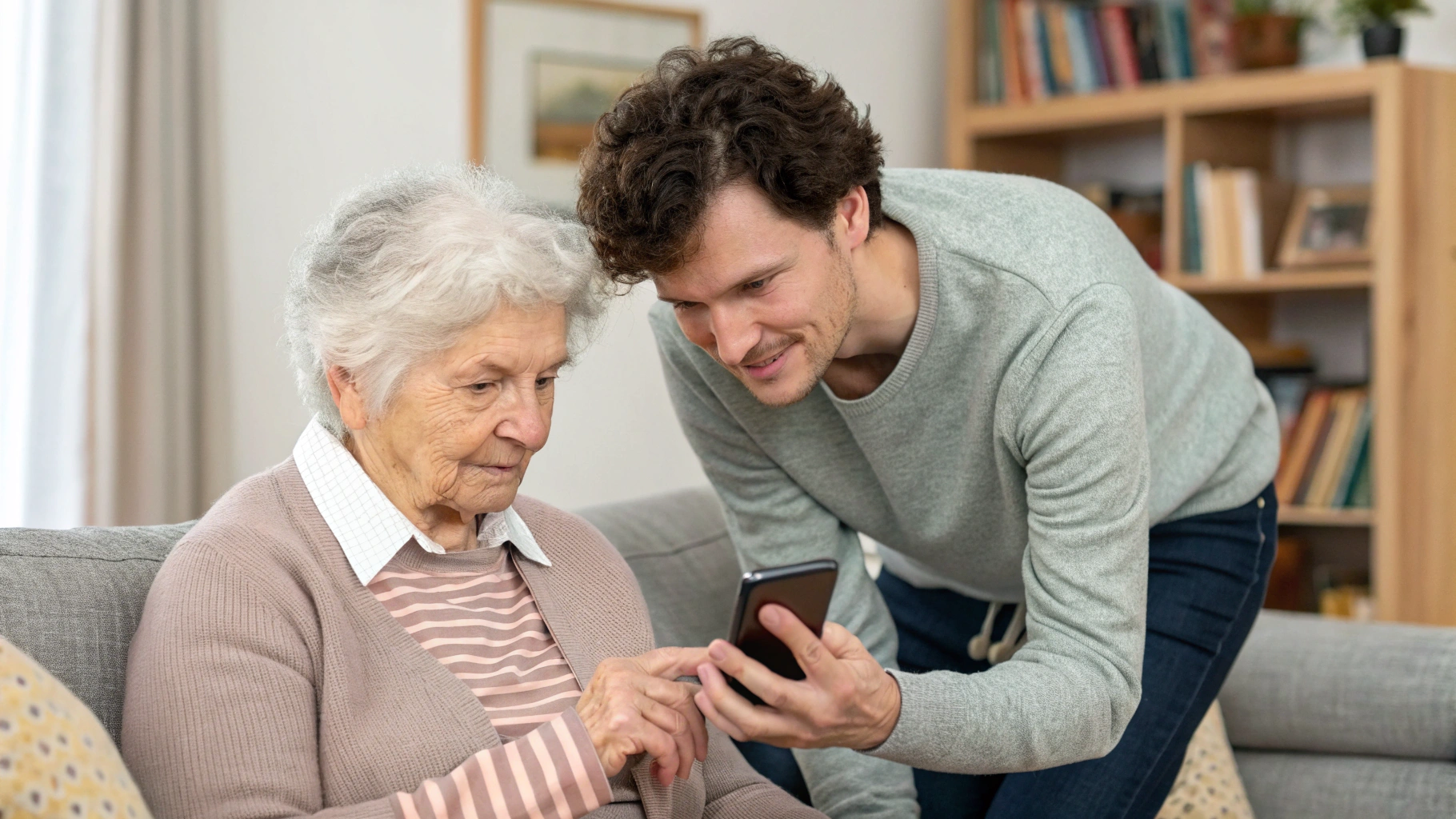 Настройка уведомлений на новом смартфоне вместе с родителем