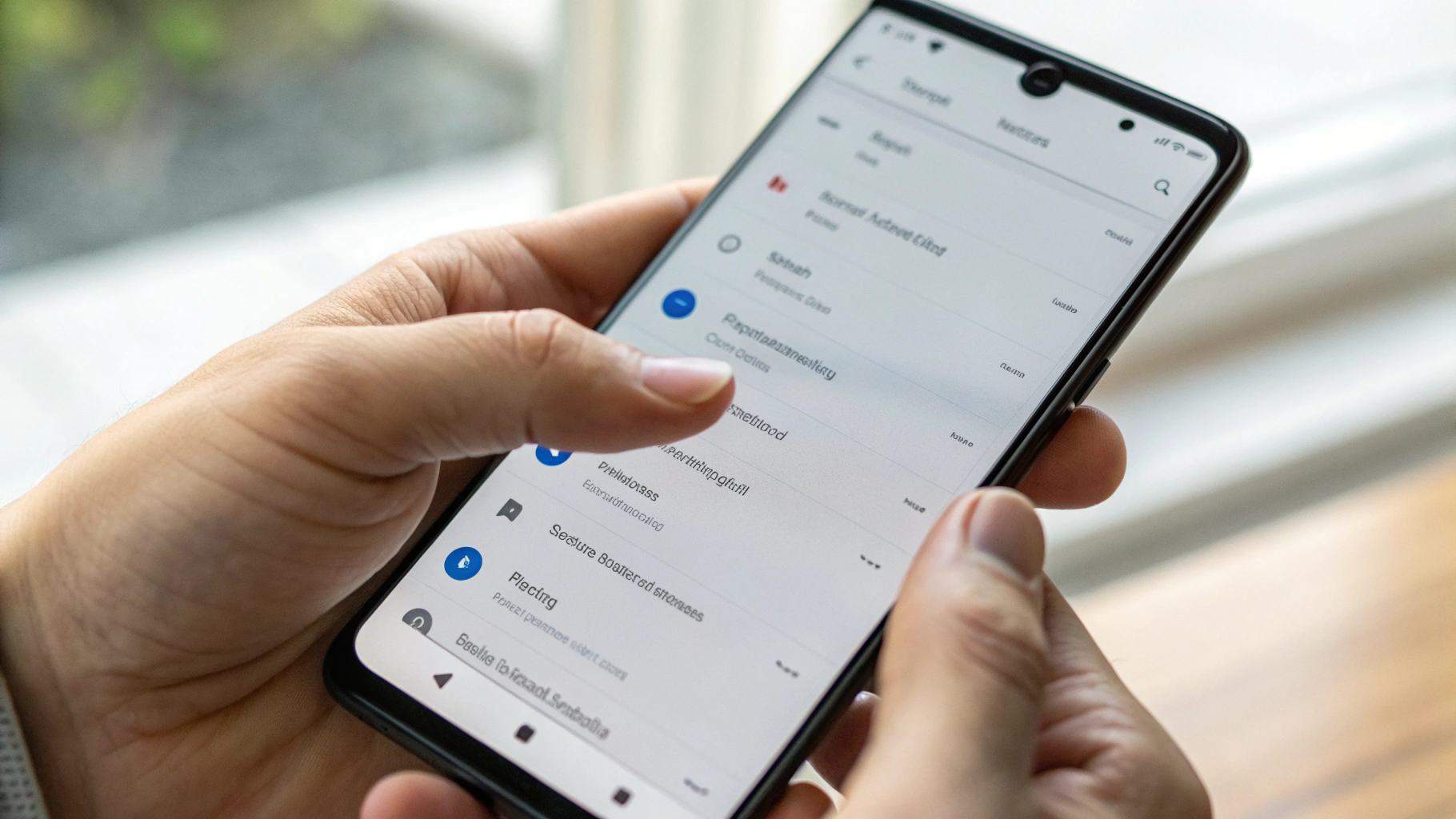 Пользователь настраивает шторку быстрых настроек на Android‑смартфоне