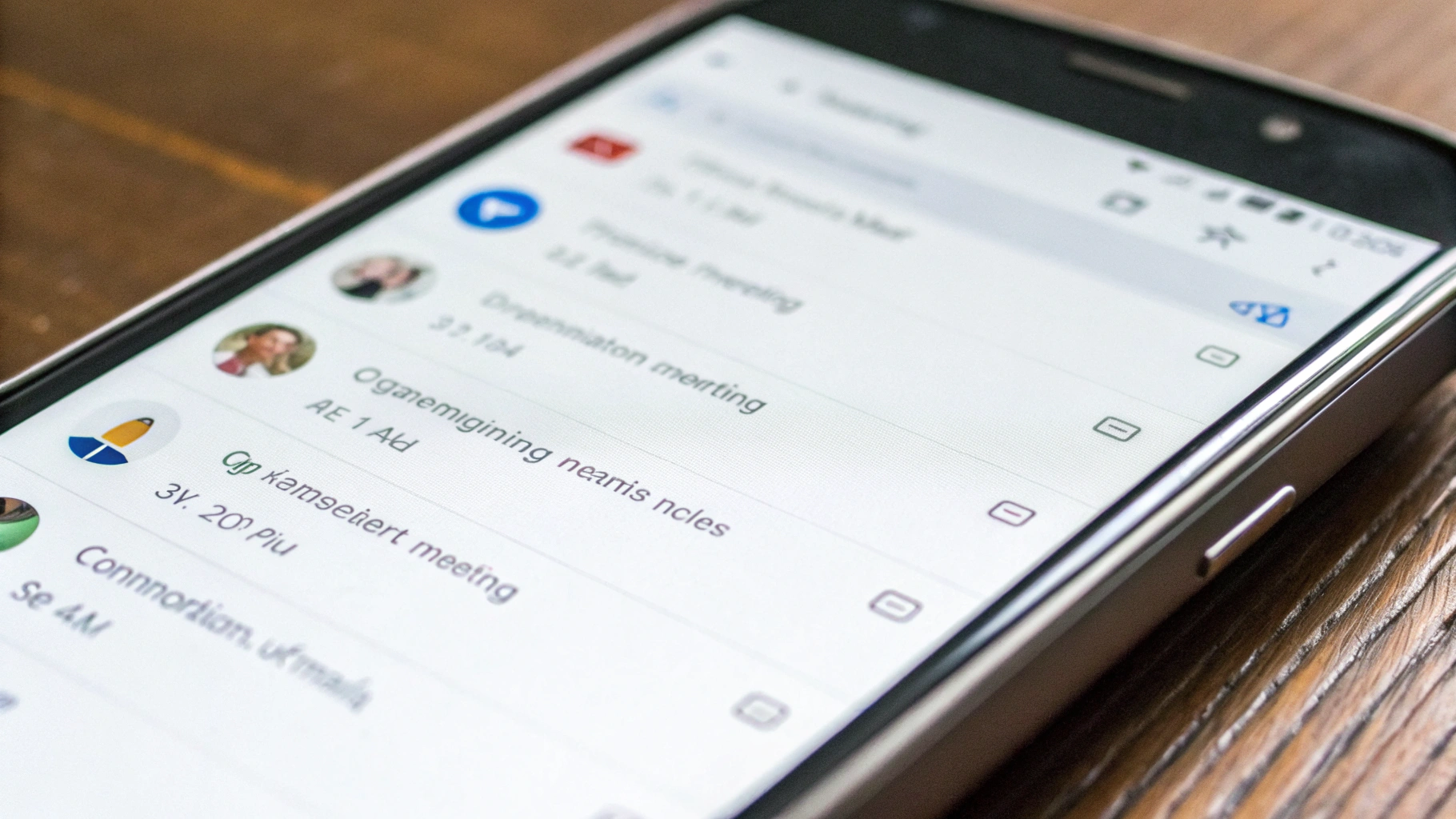 ИИ-помощник на Android‑смартфоне подводит итоги встречи и писем
