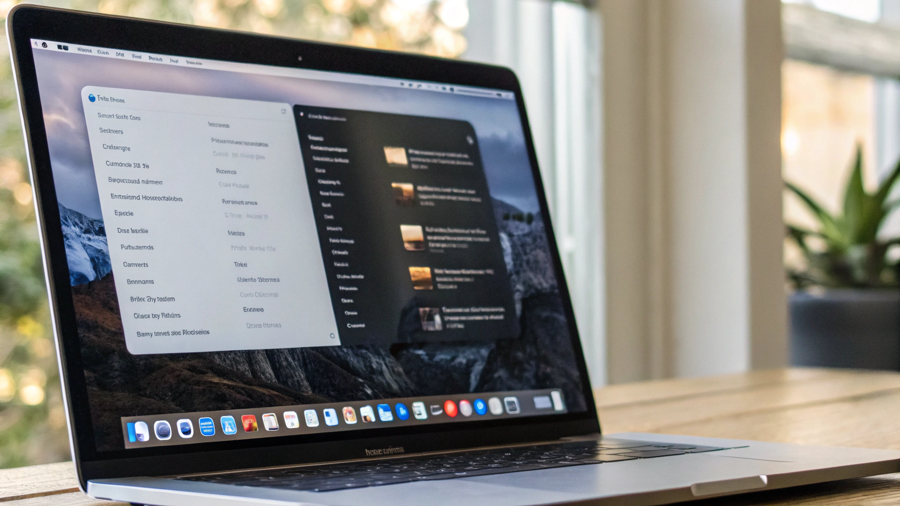Настройка режима фокусировки на экране MacBook в macOS