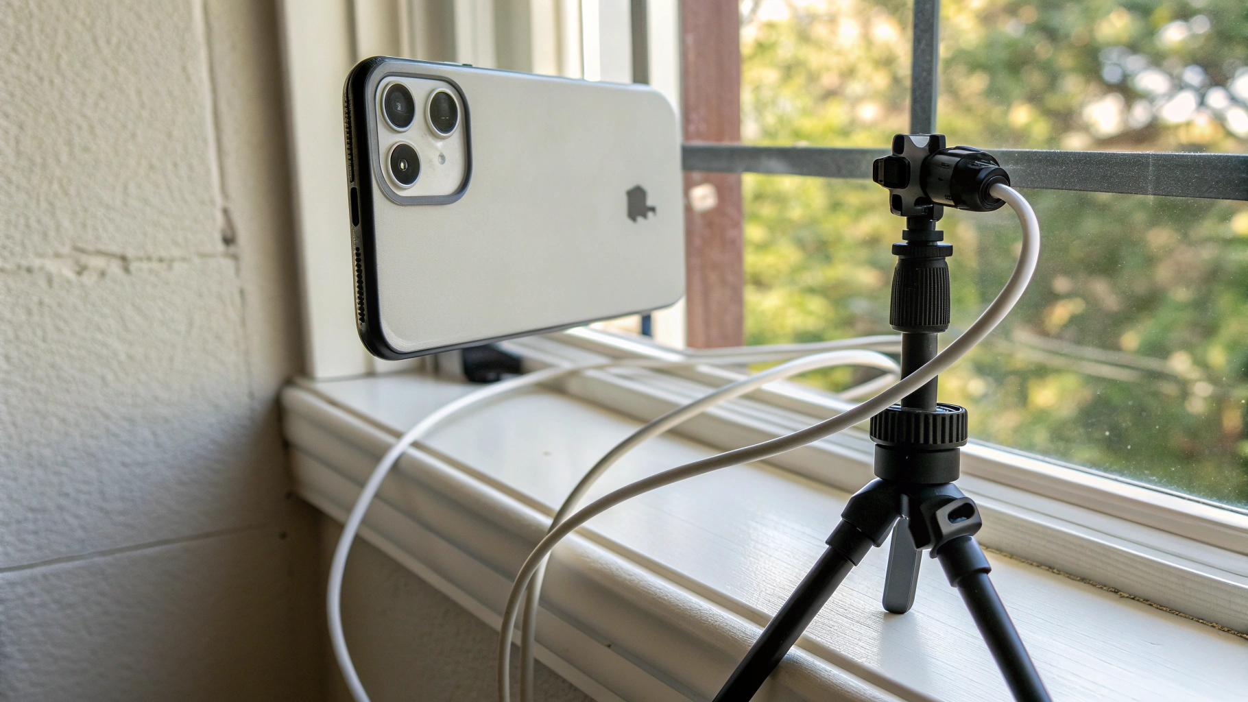 Правильная установка смартфона: угол обзора и аккуратная укладка кабеля