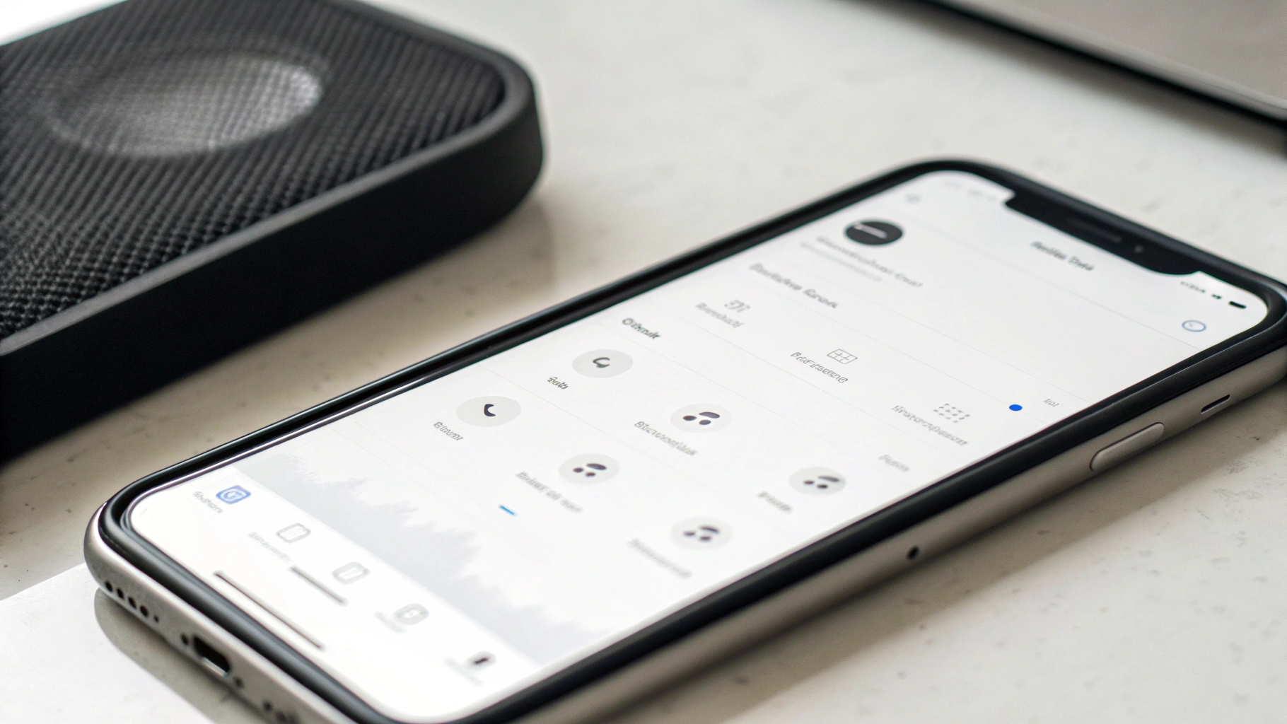 Проверка динамика смартфона на тихой громкости с треком white noise