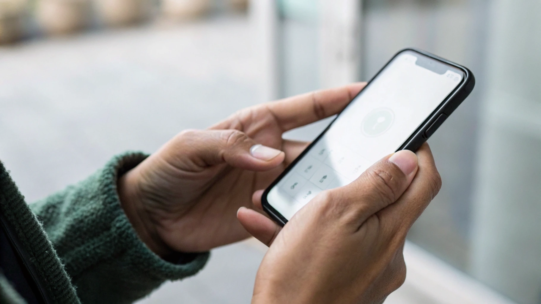 Подтверждение входа в банковское приложение через SMS на новом телефоне