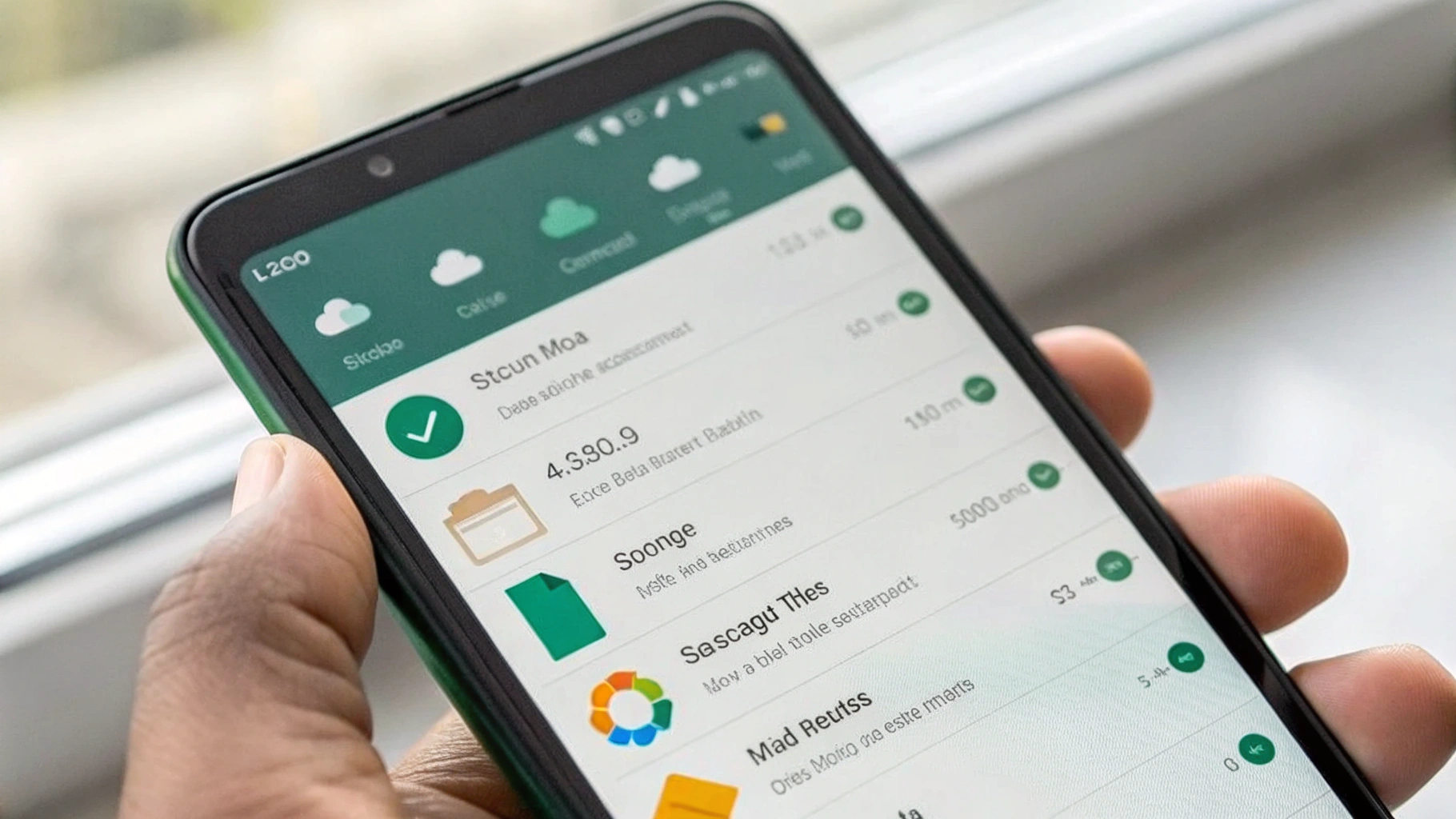 Раздел управления хранилищем WhatsApp на Android для очистки медиа