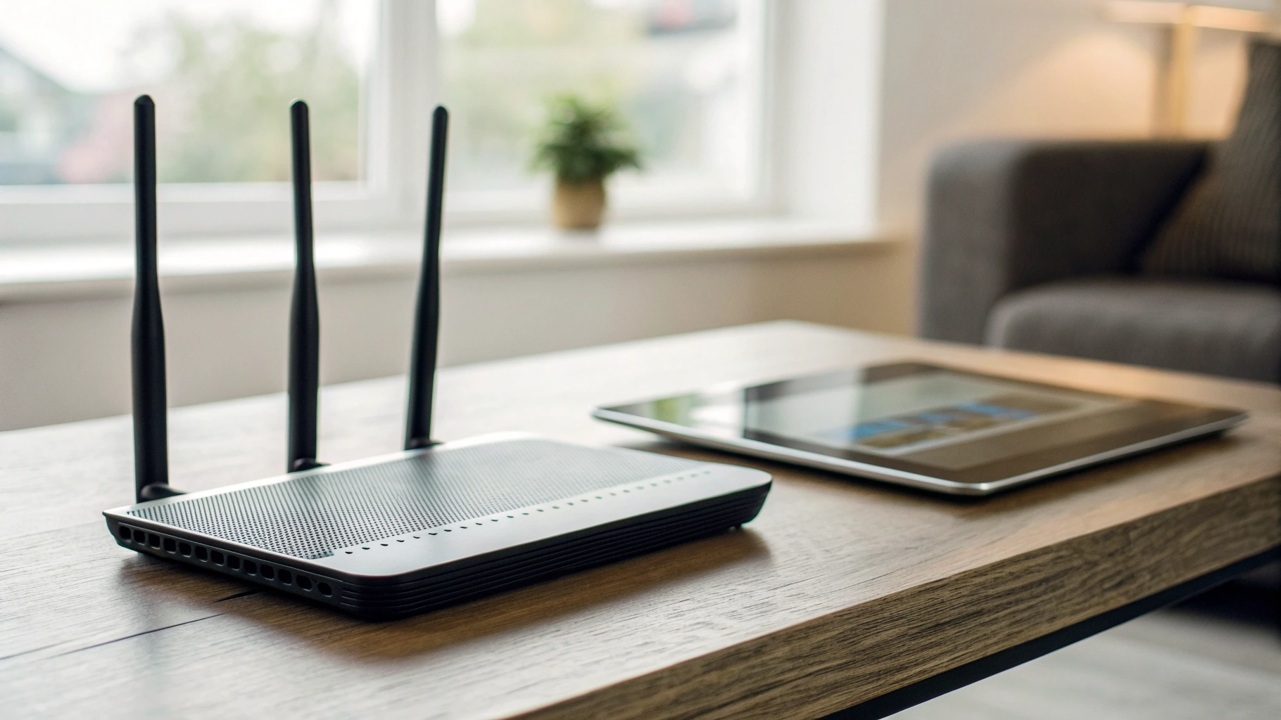 Выбор сети 2.4 ГГц и 5 ГГц на планшете для проверки стабильности подключения