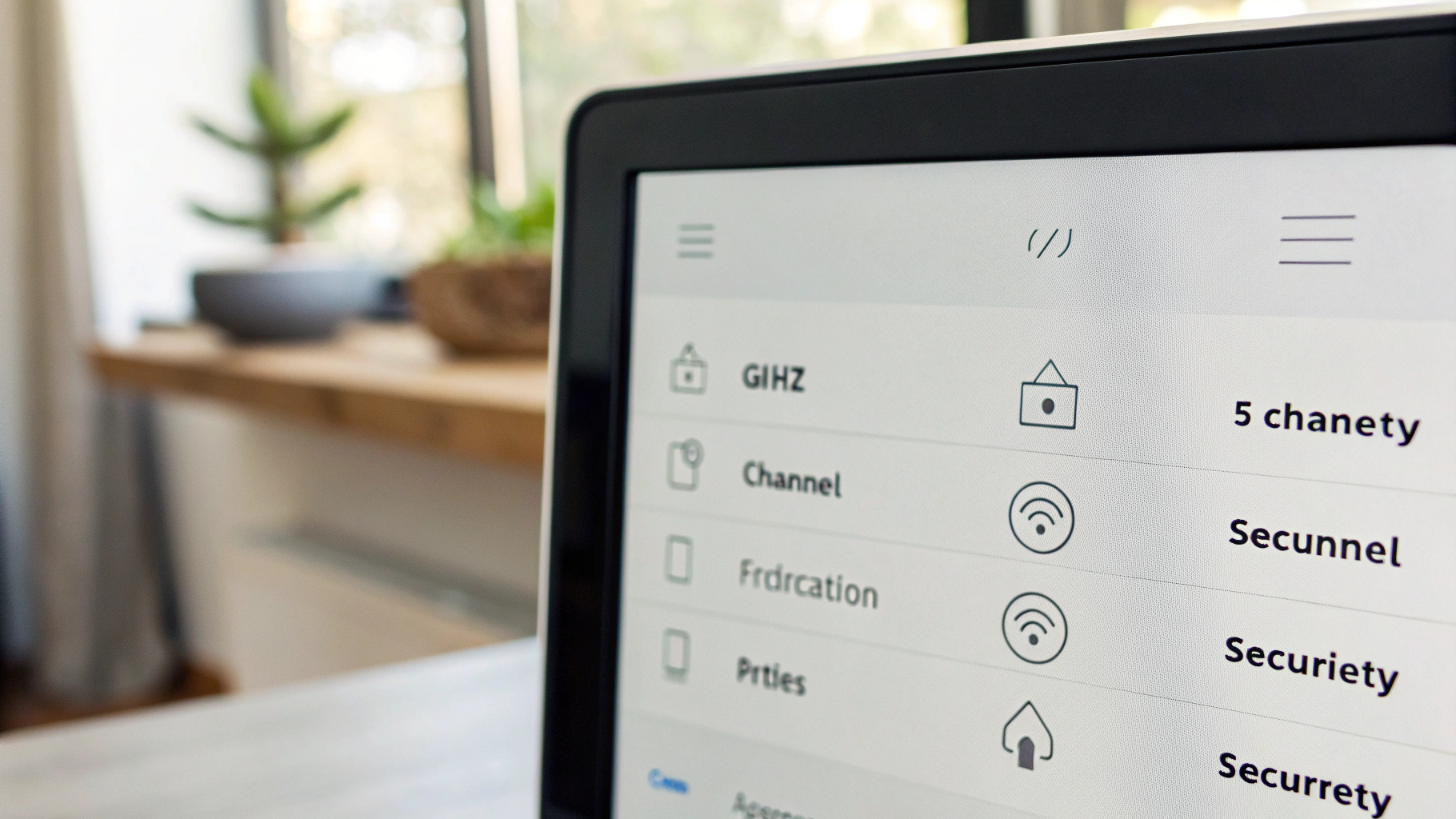 Настройки роутера: выбор канала 5 ГГц и режима безопасности WPA2/WPA3