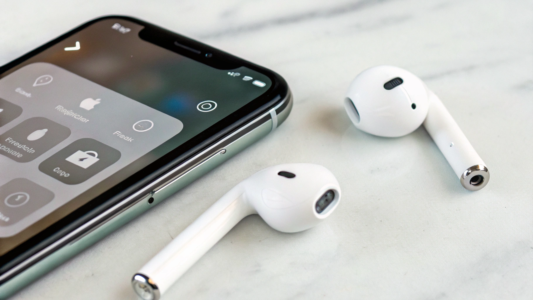 Выбор правильного аудиовыхода в Пункте управления iPhone, если звук не идет в наушники