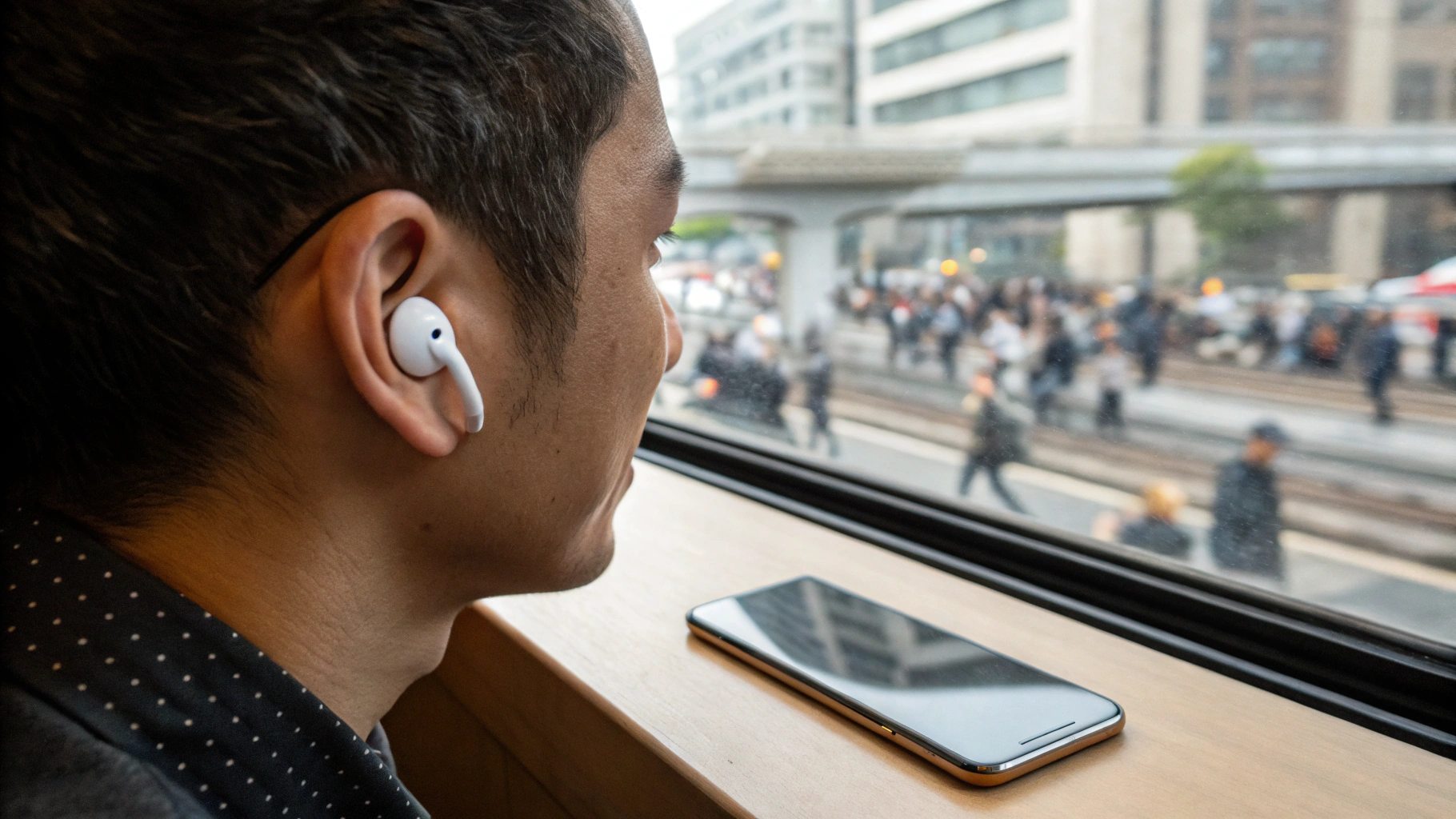 Сценарий использования AirPods в транспорте: шумоподавление и удобство на каждый день