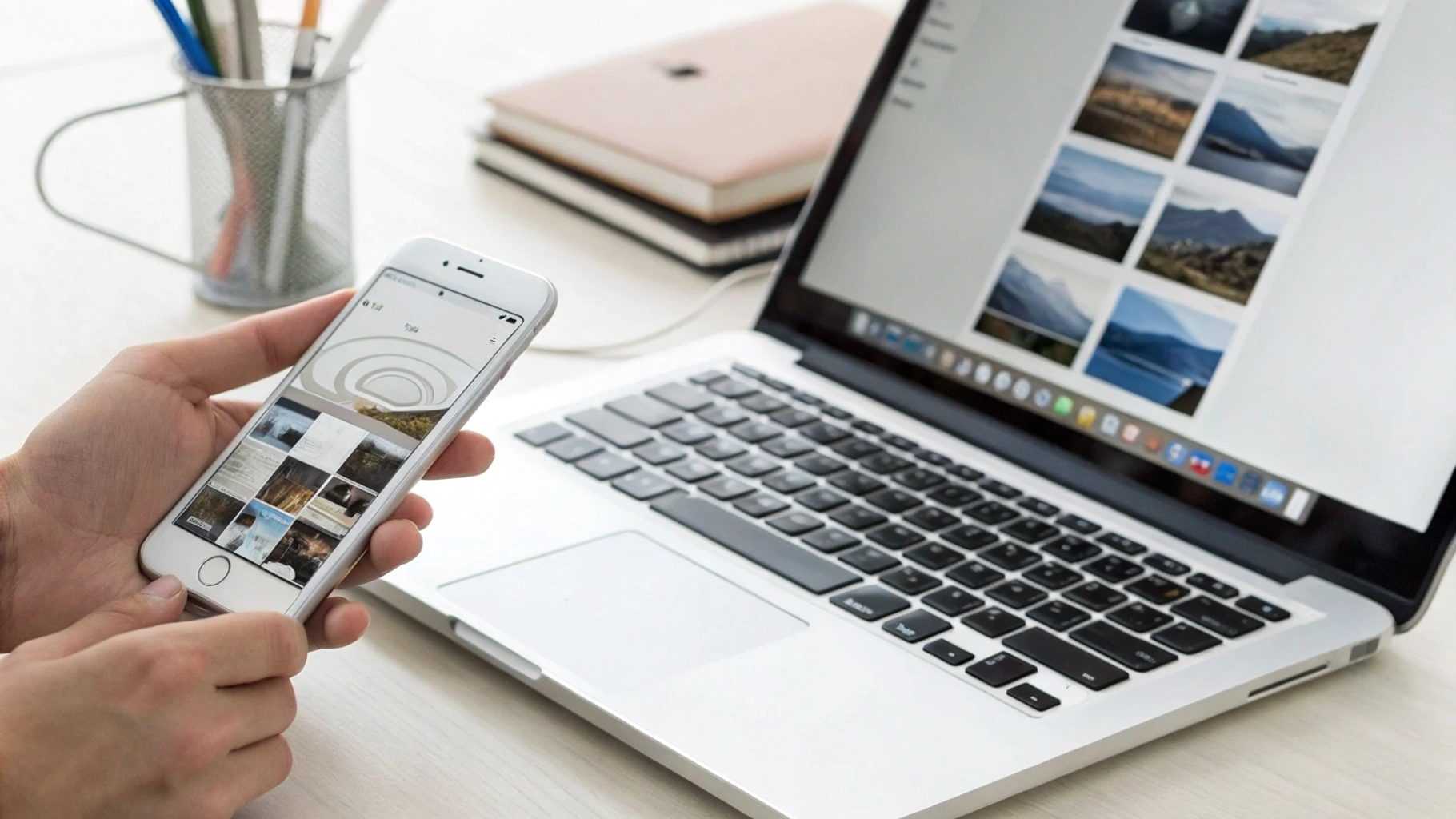 Передача фото и видео с iPhone на ноутбук по Wi‑Fi без сжатия