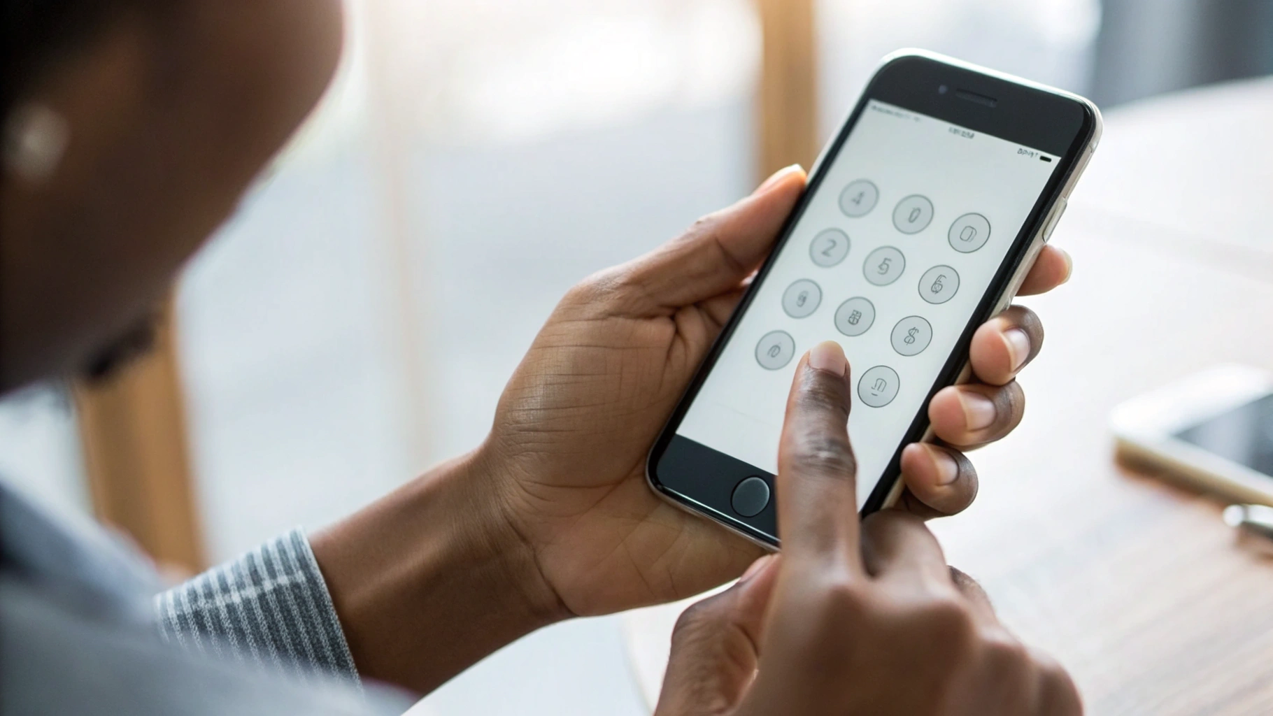 Ввод пароля Apple ID и подтверждение двухфакторной аутентификации на iPhone