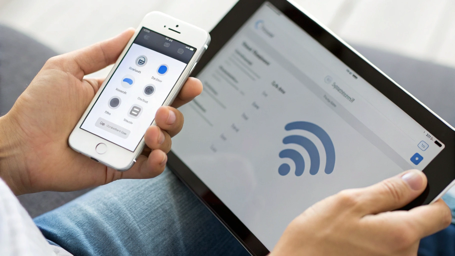 Проверка Wi‑Fi и Bluetooth в настройках iPhone и iPad