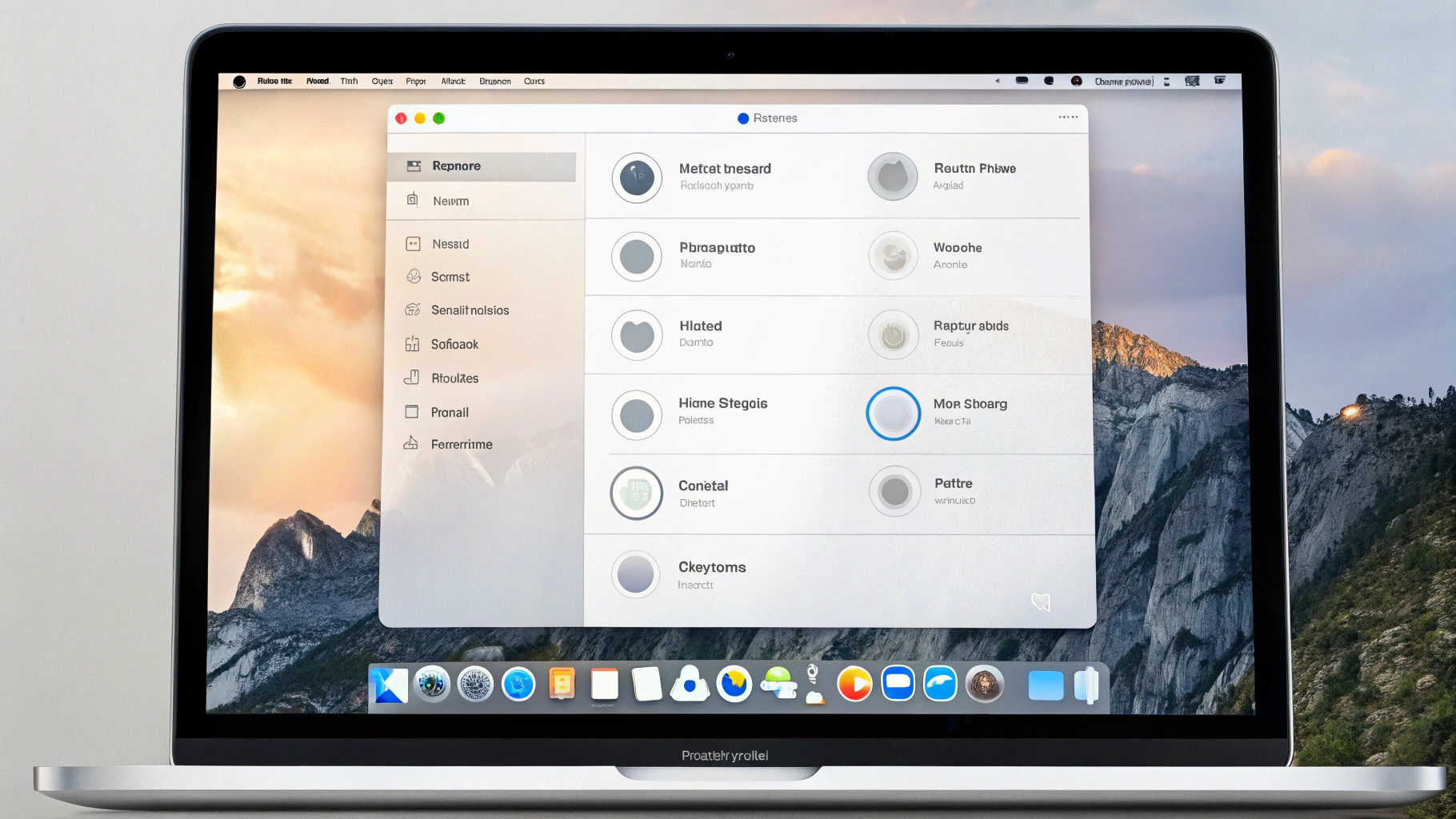 Раздел Touch ID в настройках macOS с переключателями и отпечатками