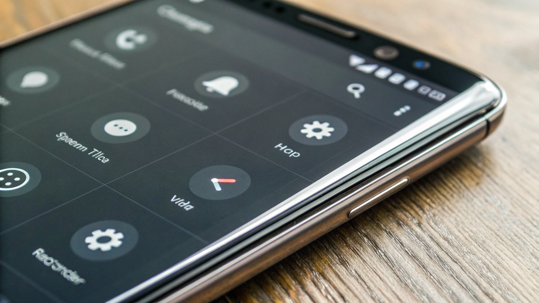 Плитка «Запись экрана» в панели быстрых настроек Samsung