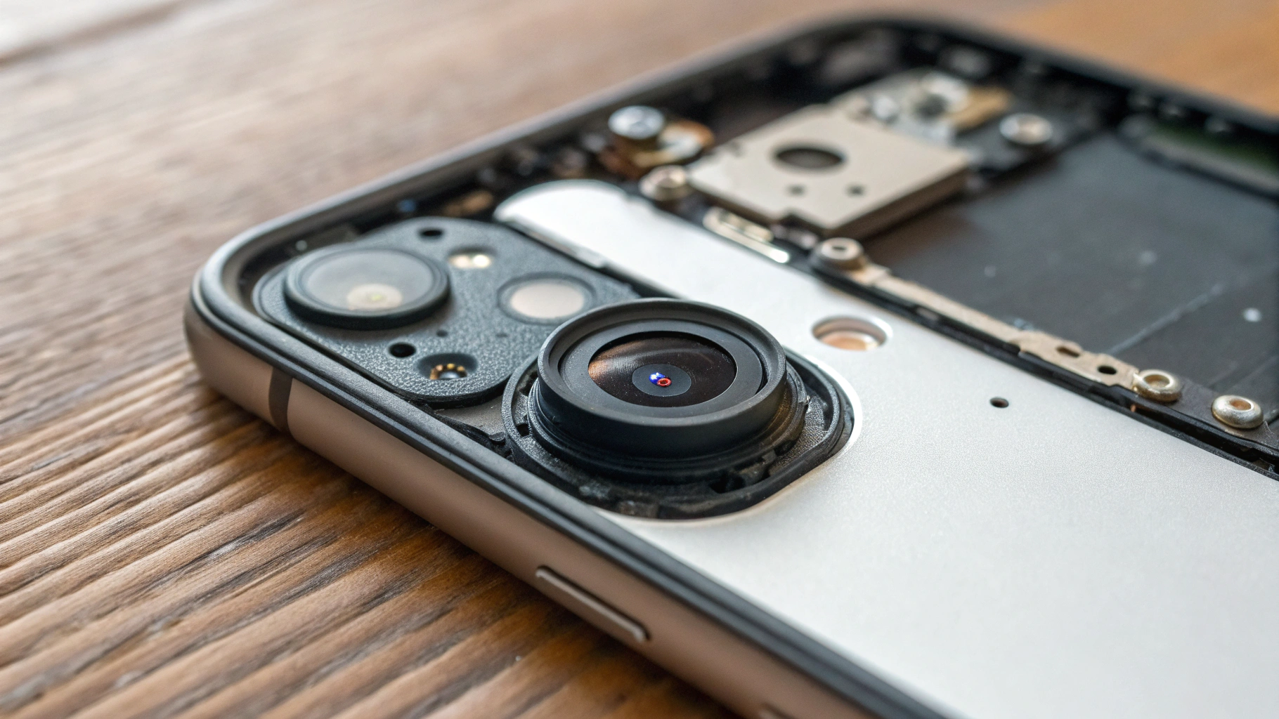 Проверка камеры iPhone без чехла и накладок вокруг блока камер