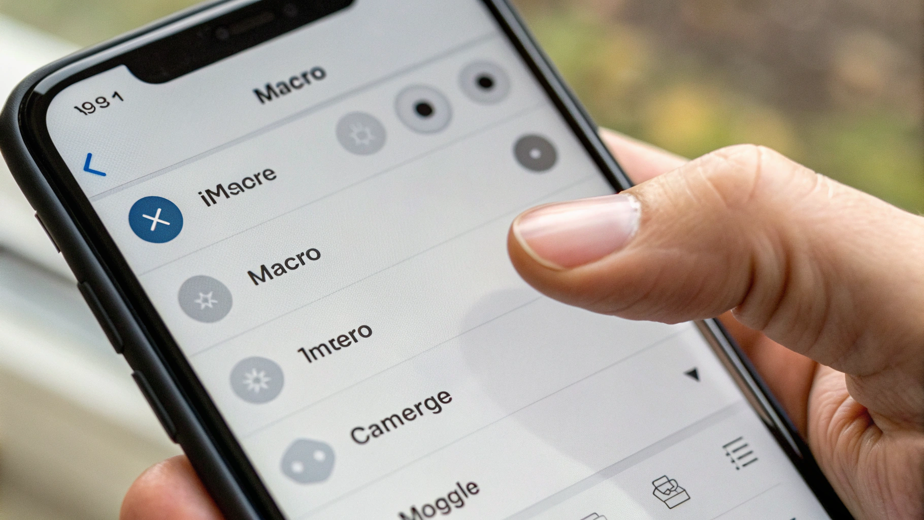 Отключение авто-макро в настройках камеры iPhone для устранения рывков фокуса