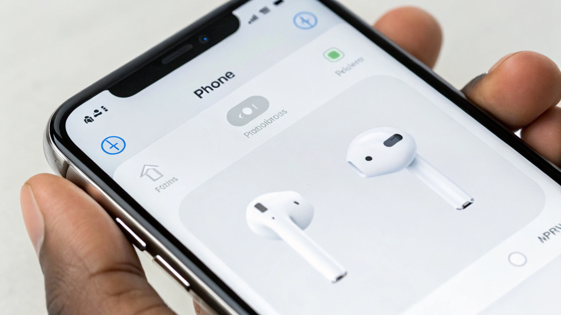 Экран настроек AirPods в iPhone: где включить персонализированную громкость