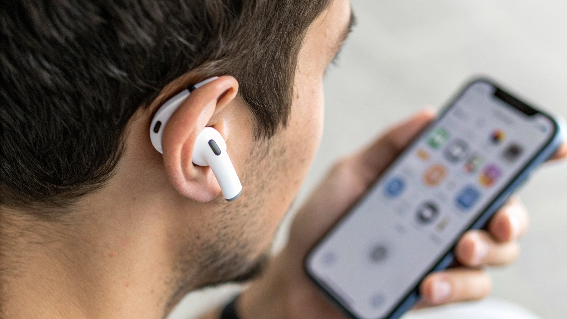 Переключение режимов: Adaptive Audio и прозрачность в Пункте управления iPhone