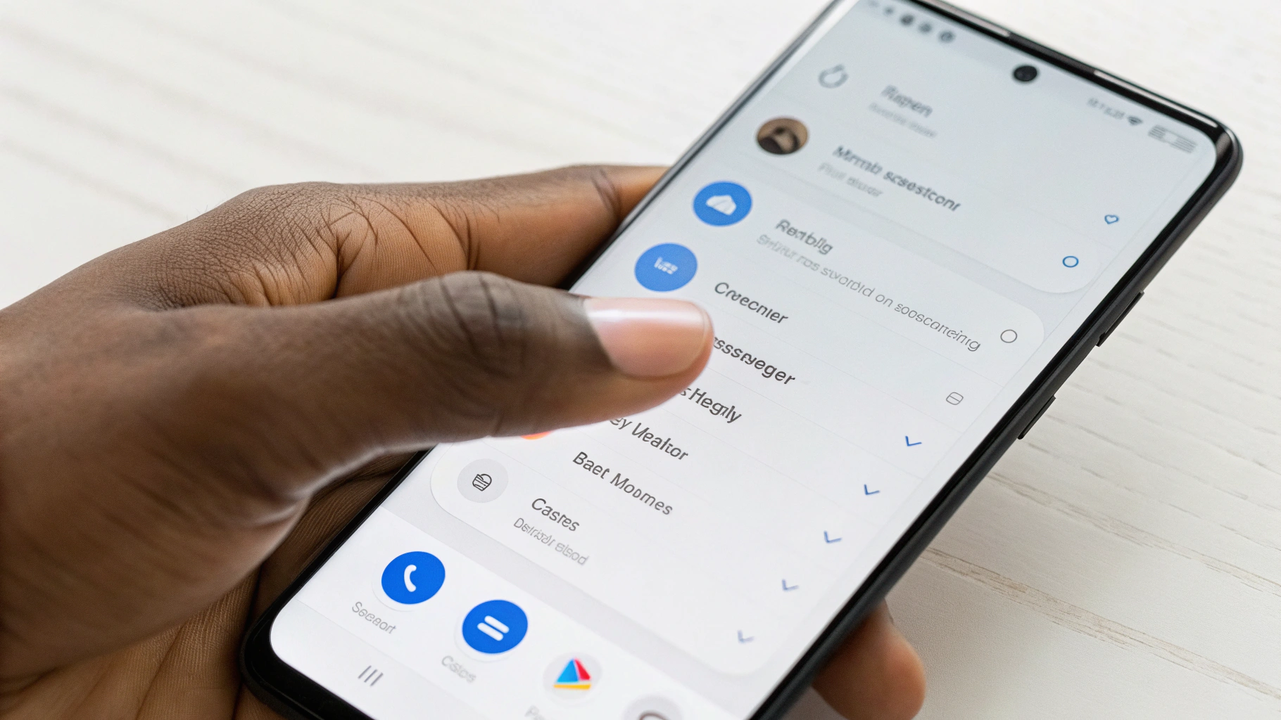 Меню Dual Messenger в настройках Samsung One UI