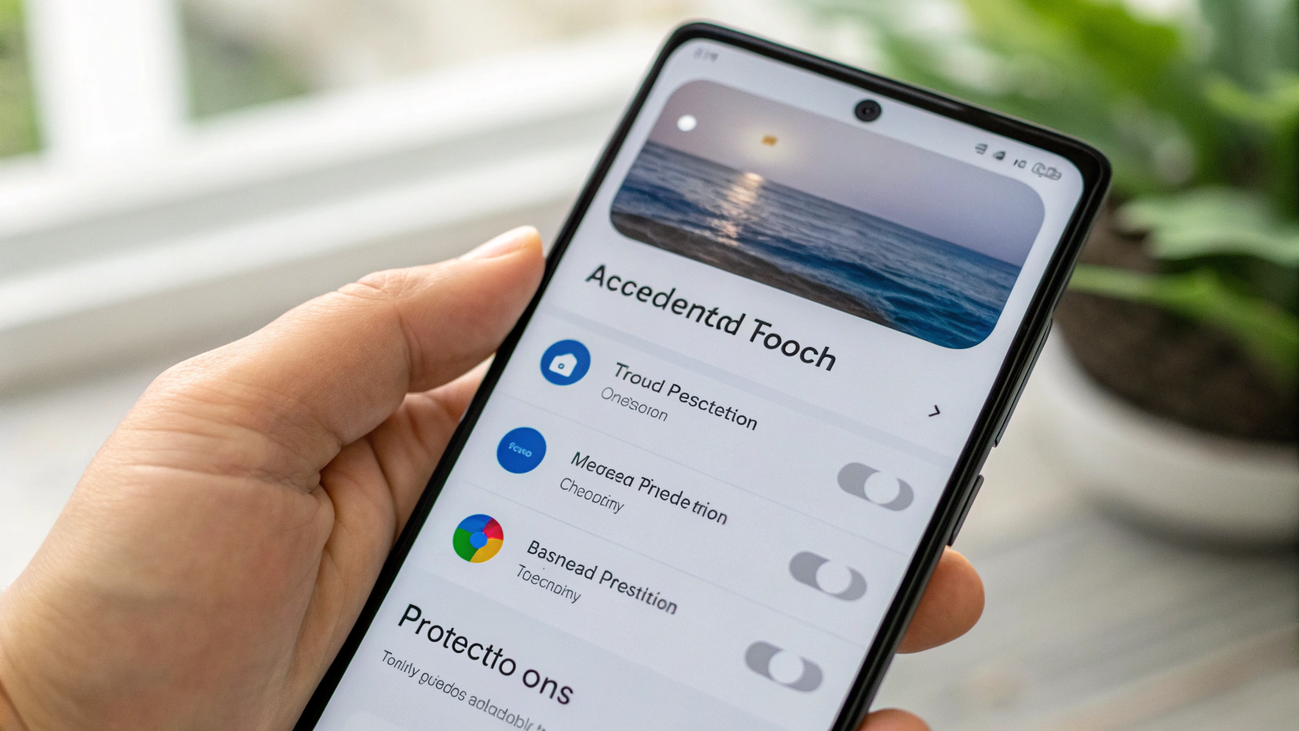 Настройки Samsung One UI: включение «Защиты от случайных касаний»