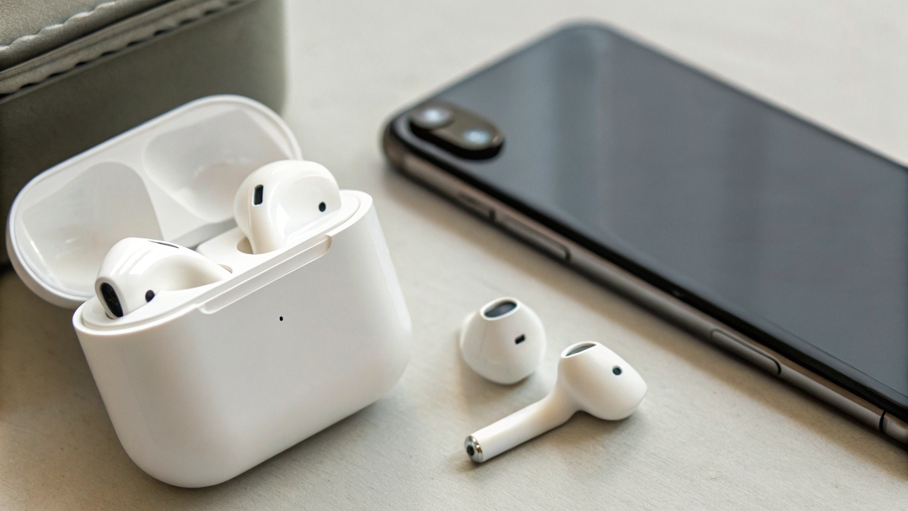 AirPods Pro: компактный формат и кейс для зарядки