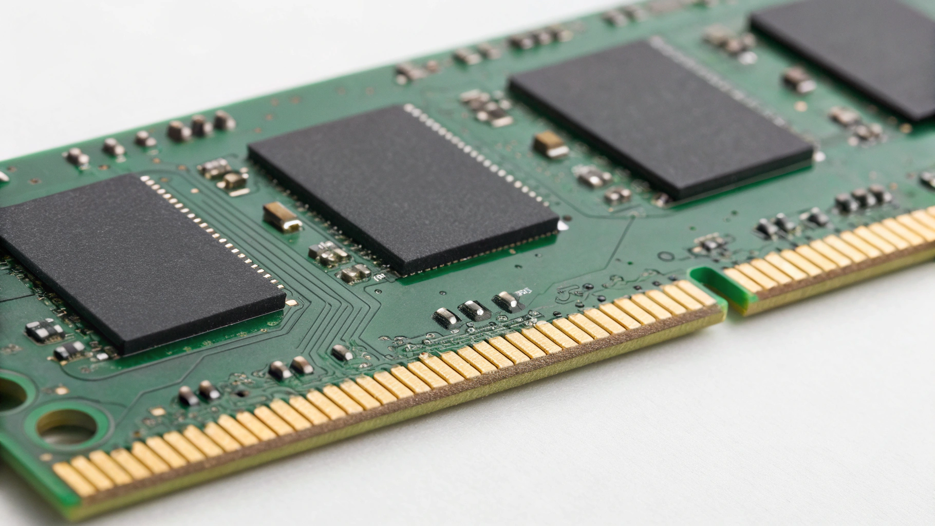 Крупный план карточки товара со строками про чип и оперативную память