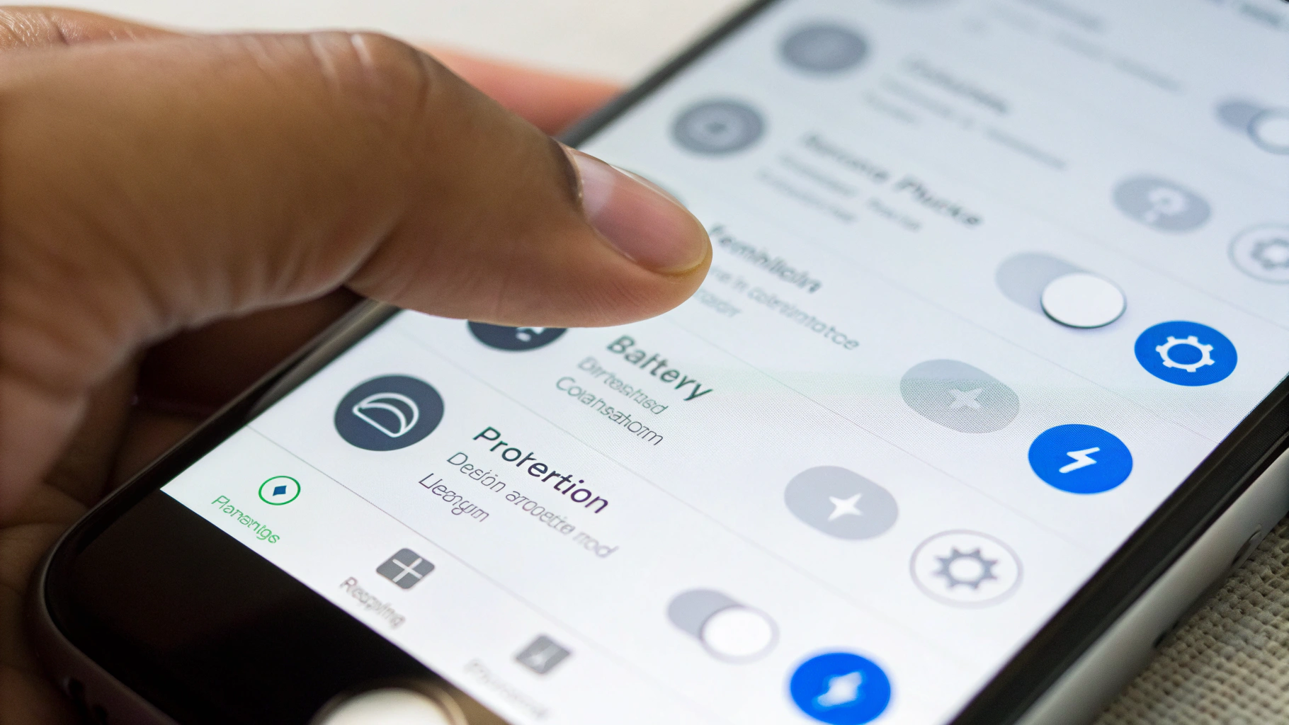 Экран One UI с пунктом «Защита аккумулятора» и выбором лимита заряда