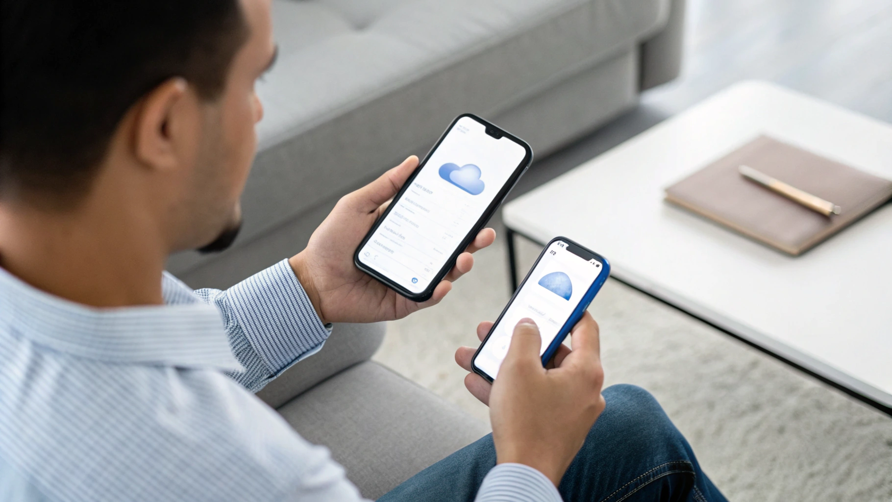 Перенос локальных файлов и медиа между смартфонами при смене iPhone на Samsung или наоборот