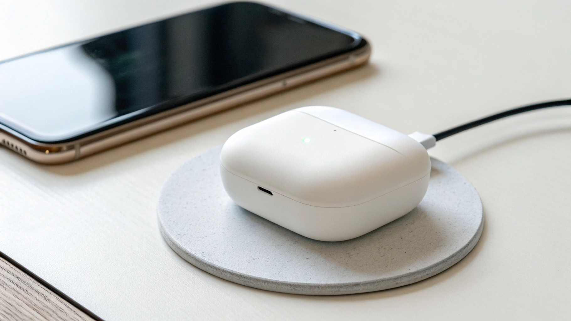 Кейс AirPods Pro 2 на беспроводной зарядке