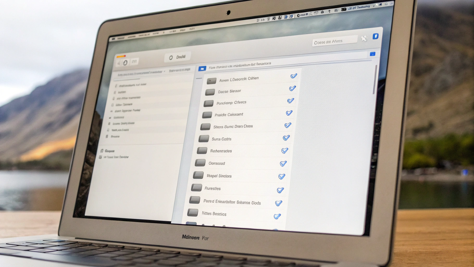 Окно настроек Finder с включённым показом внешних дисков на Mac