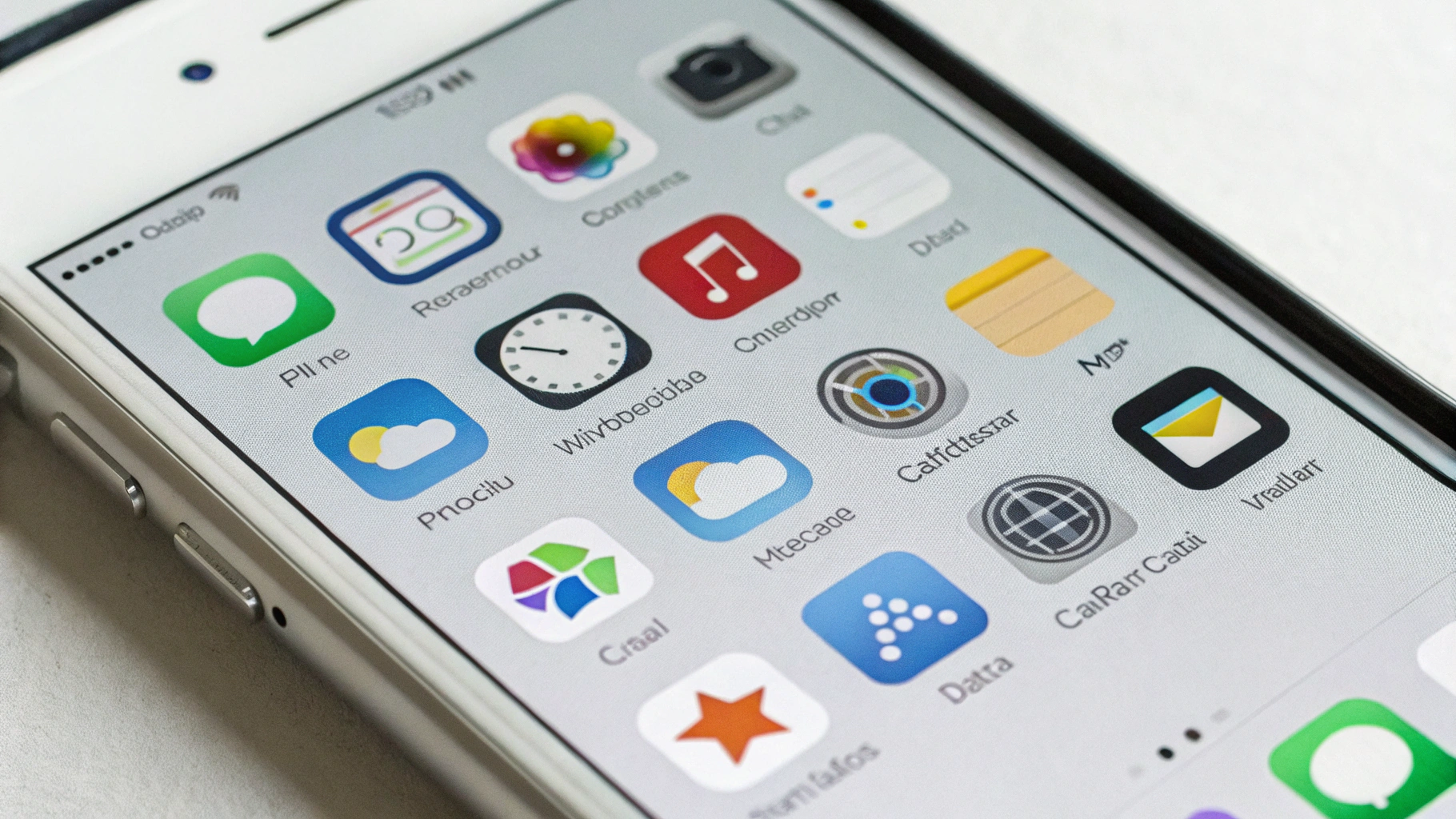 Раздел «Сотовая связь» на iPhone со списком приложений и их расходом трафика