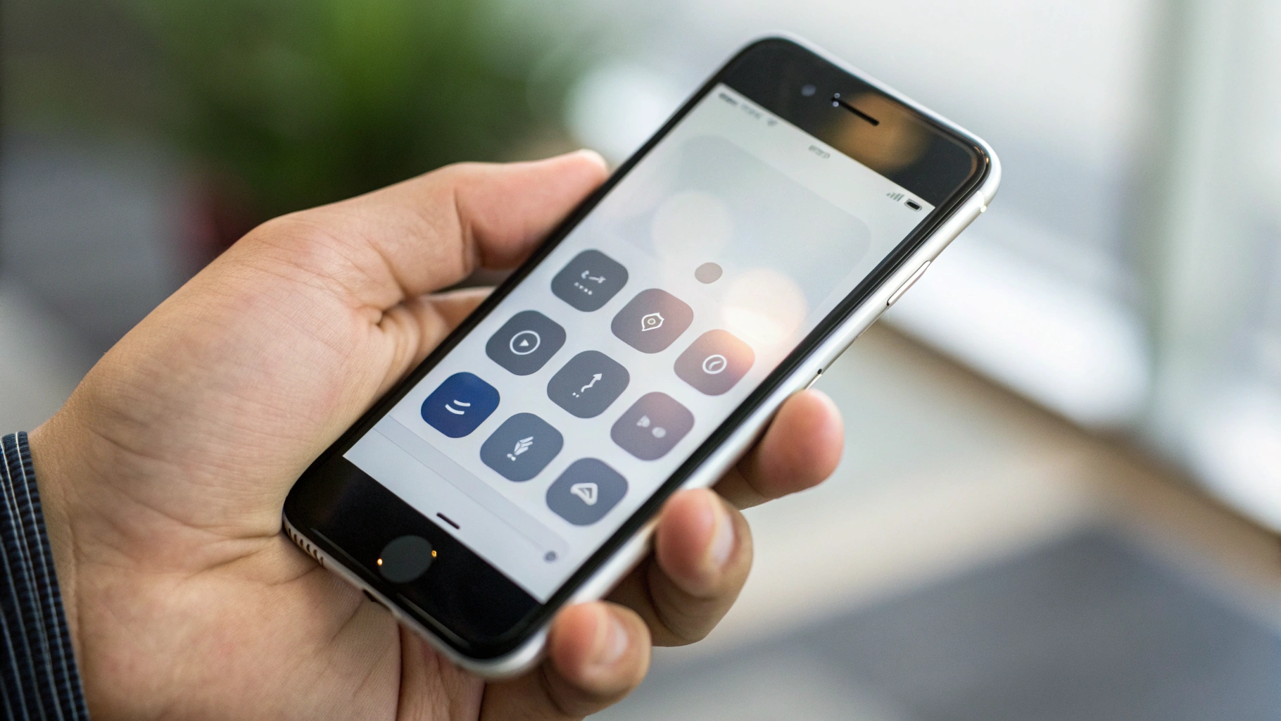 Проверка режимов «Фокусирование» и «Не беспокоить» в Пункте управления на iPhone