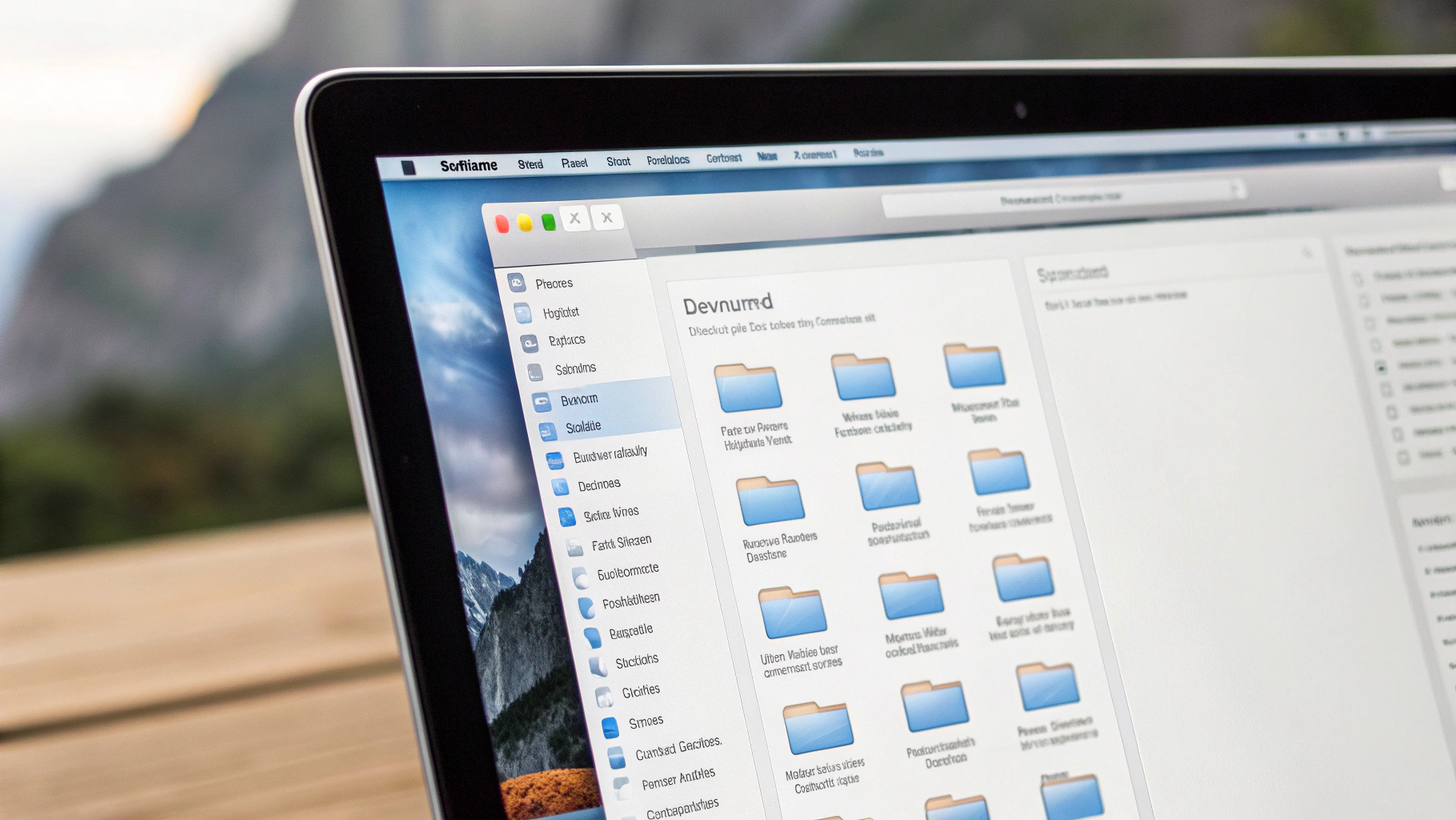 Finder с папкой iCloud Drive: видны статусы файлов (облачко и скачанные элементы) для офлайн-доступа