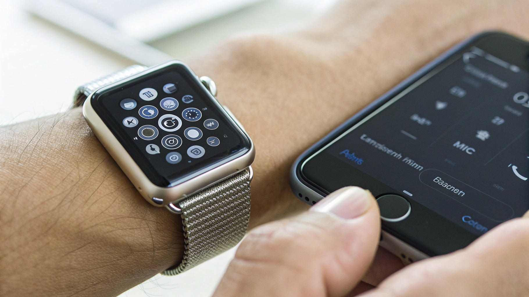 Настройки кода-пароля и обнаружения запястья для Apple Watch в приложении Watch