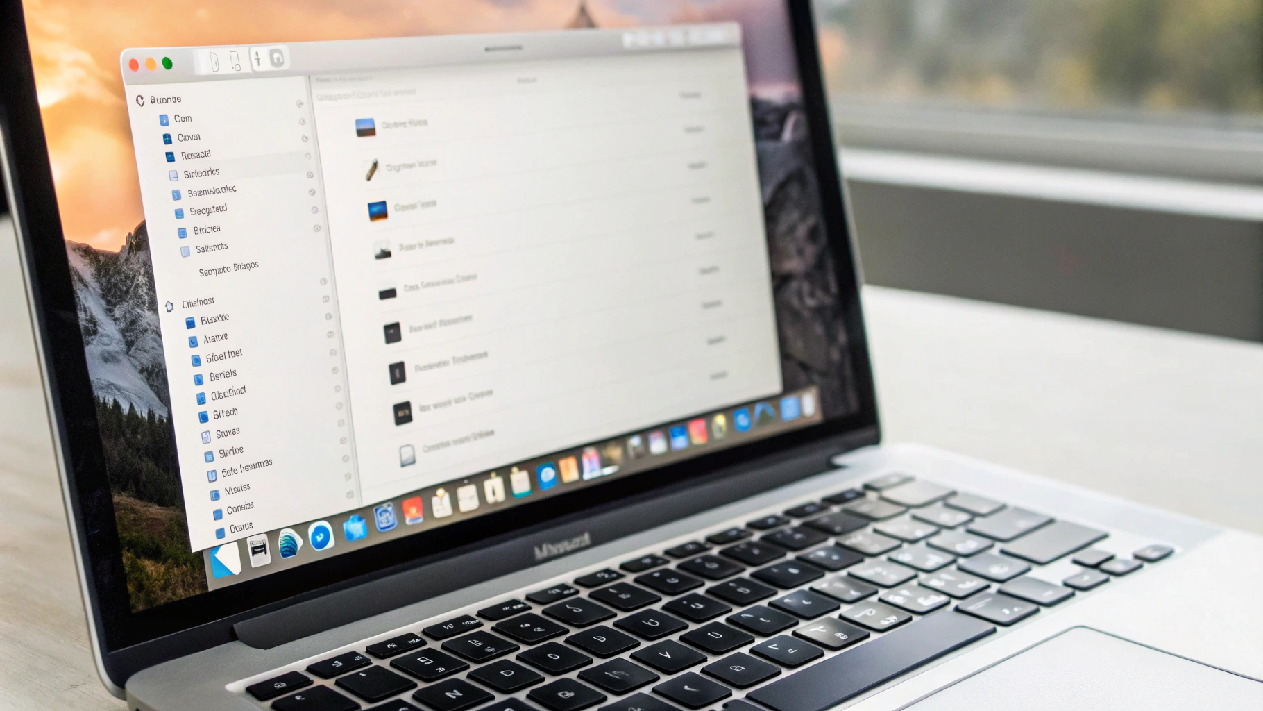 Экран настроек iCloud Drive в macOS с параметрами синхронизации «Рабочего стола» и «Документов»