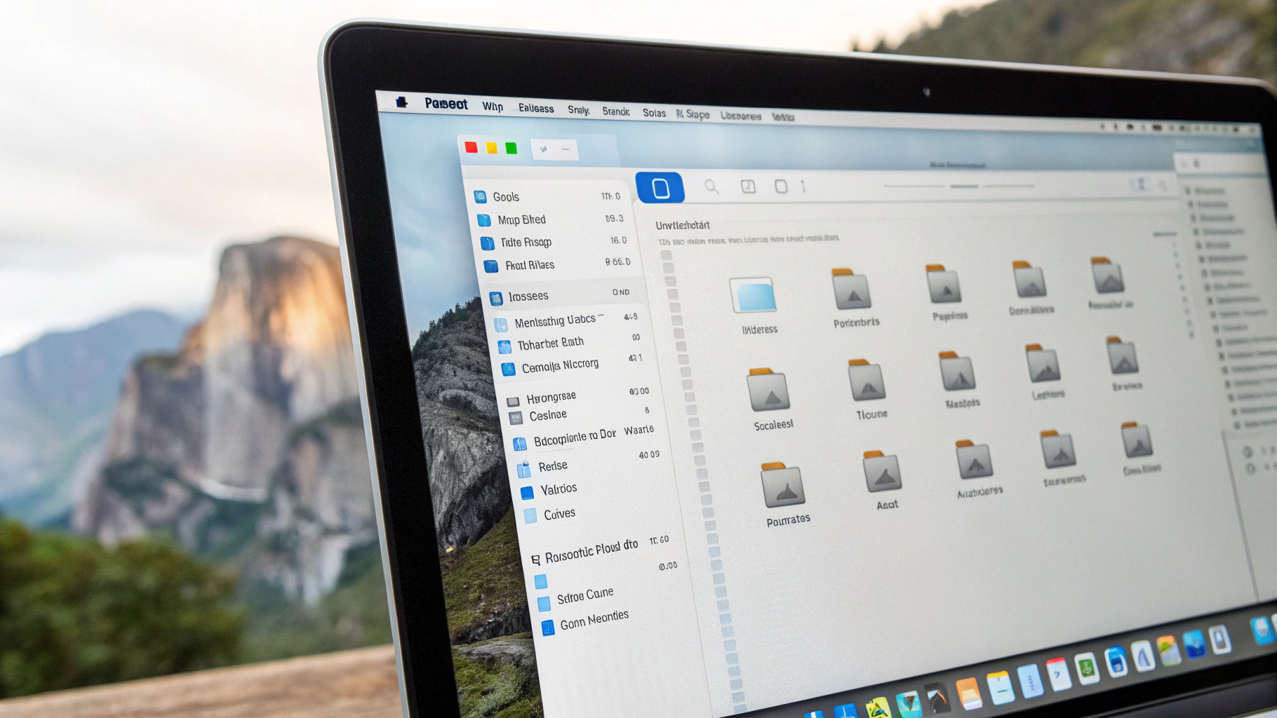 Папка «Загрузки» в Finder с сортировкой по размеру для быстрой очистки