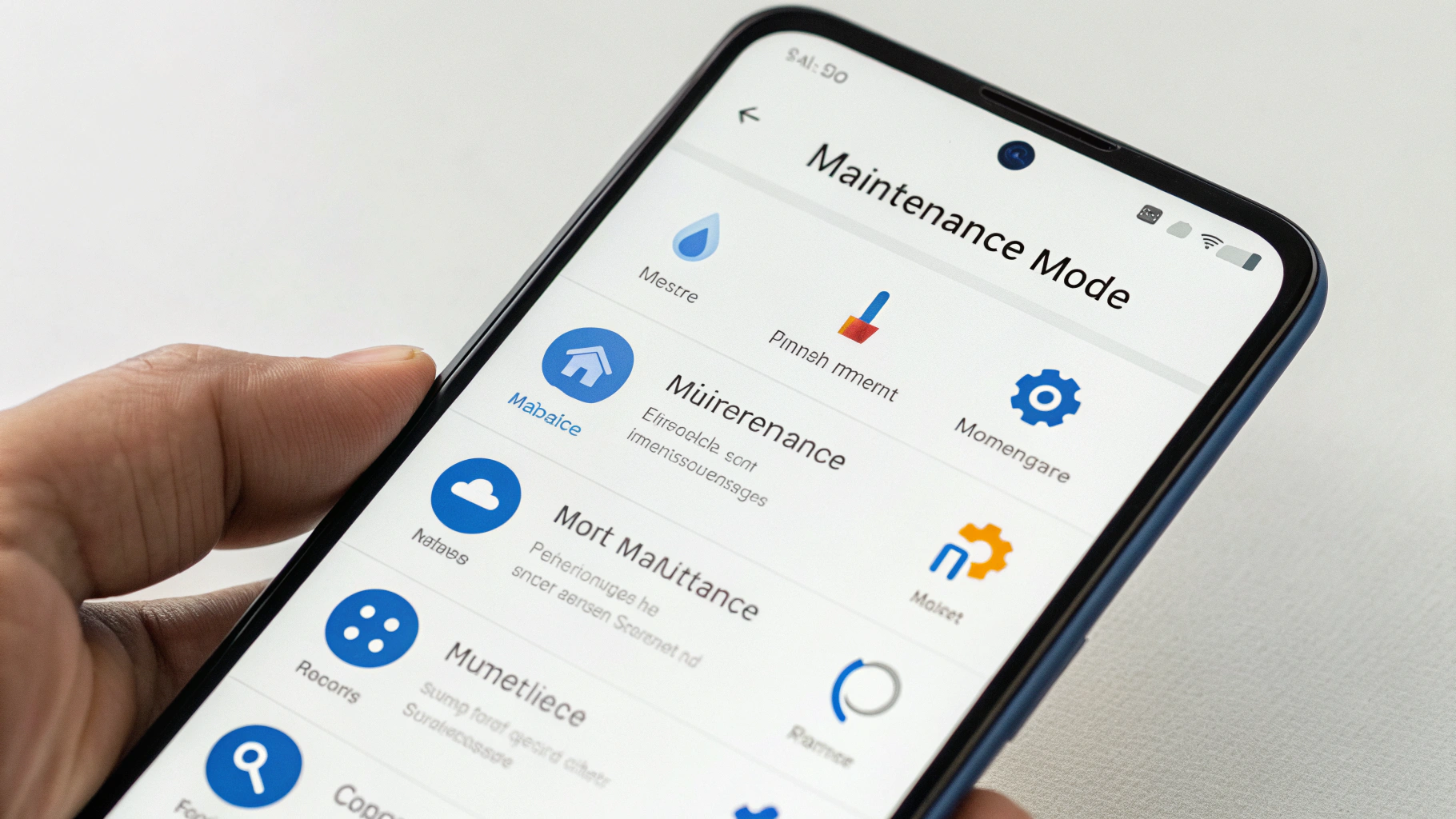 Пункт «Режим обслуживания» в настройках One UI на Samsung Galaxy