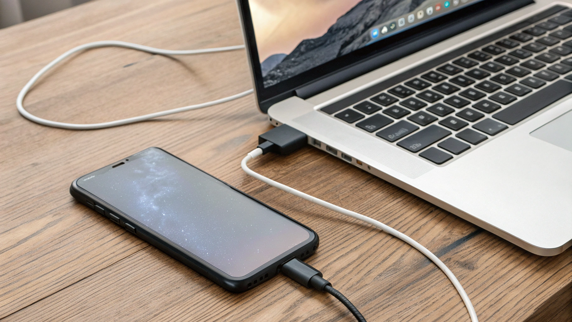 Подготовка резервной копии смартфона перед ремонтом: подключение к ноутбуку