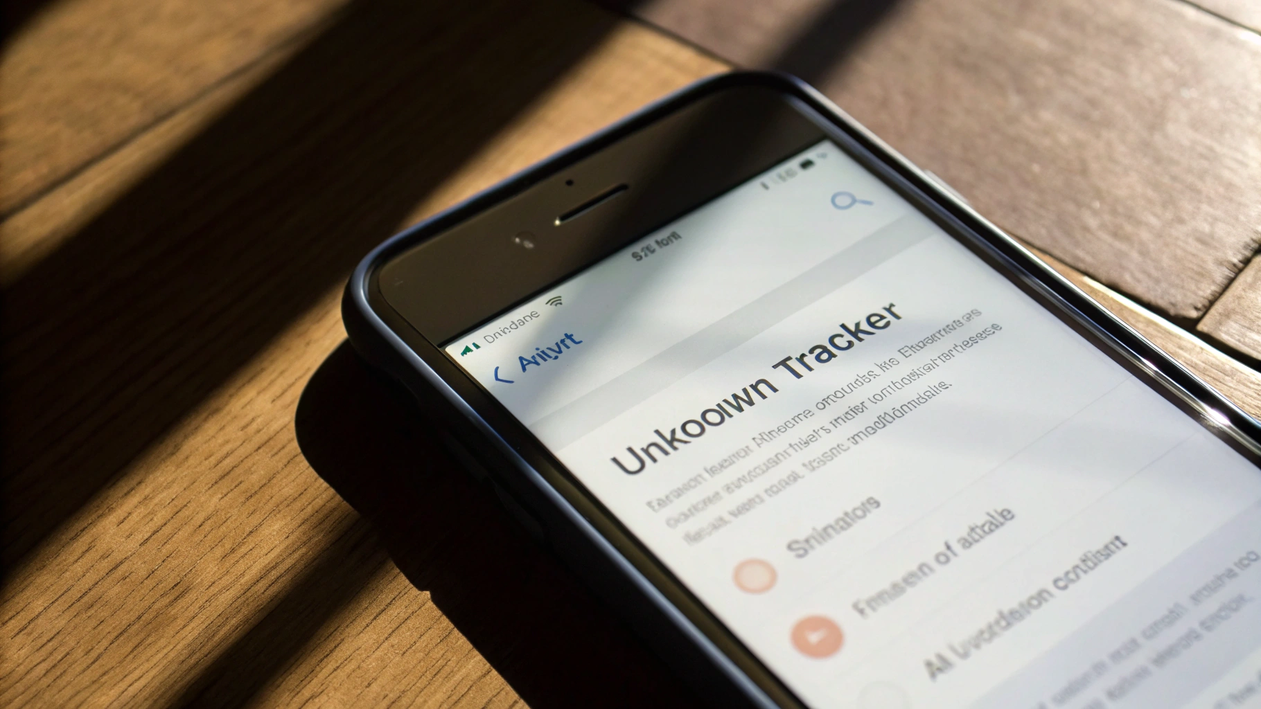 Уведомление на iPhone о неизвестном трекере рядом и шаги проверки безопасности