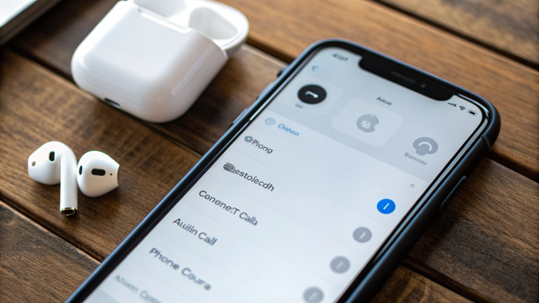 Проверка Bluetooth и выбора источника аудио в звонке на iPhone