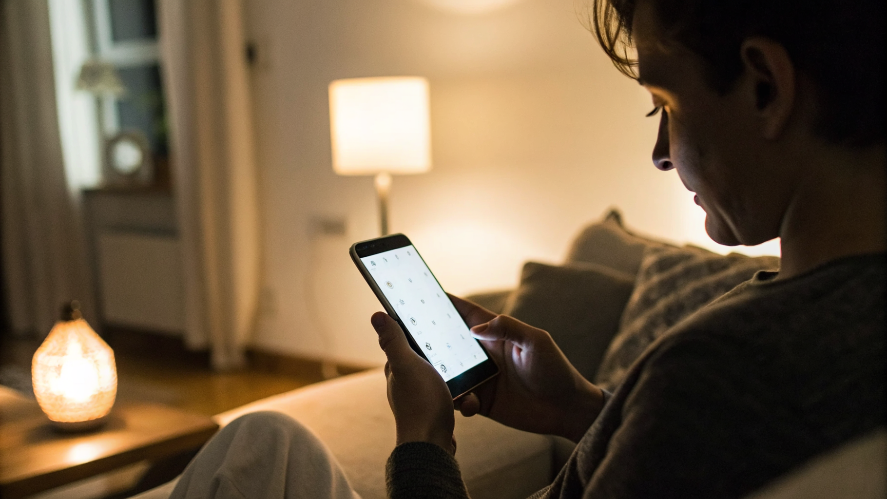 Личный тест комфорта: чтение текста вечером и подбор настроек экрана в One UI