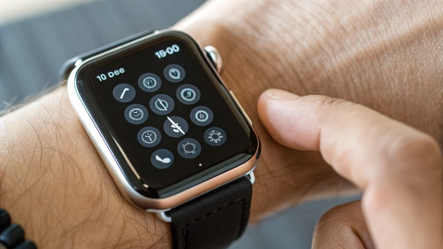 Настройки код‑пароля Apple Watch в приложении Watch на iPhone