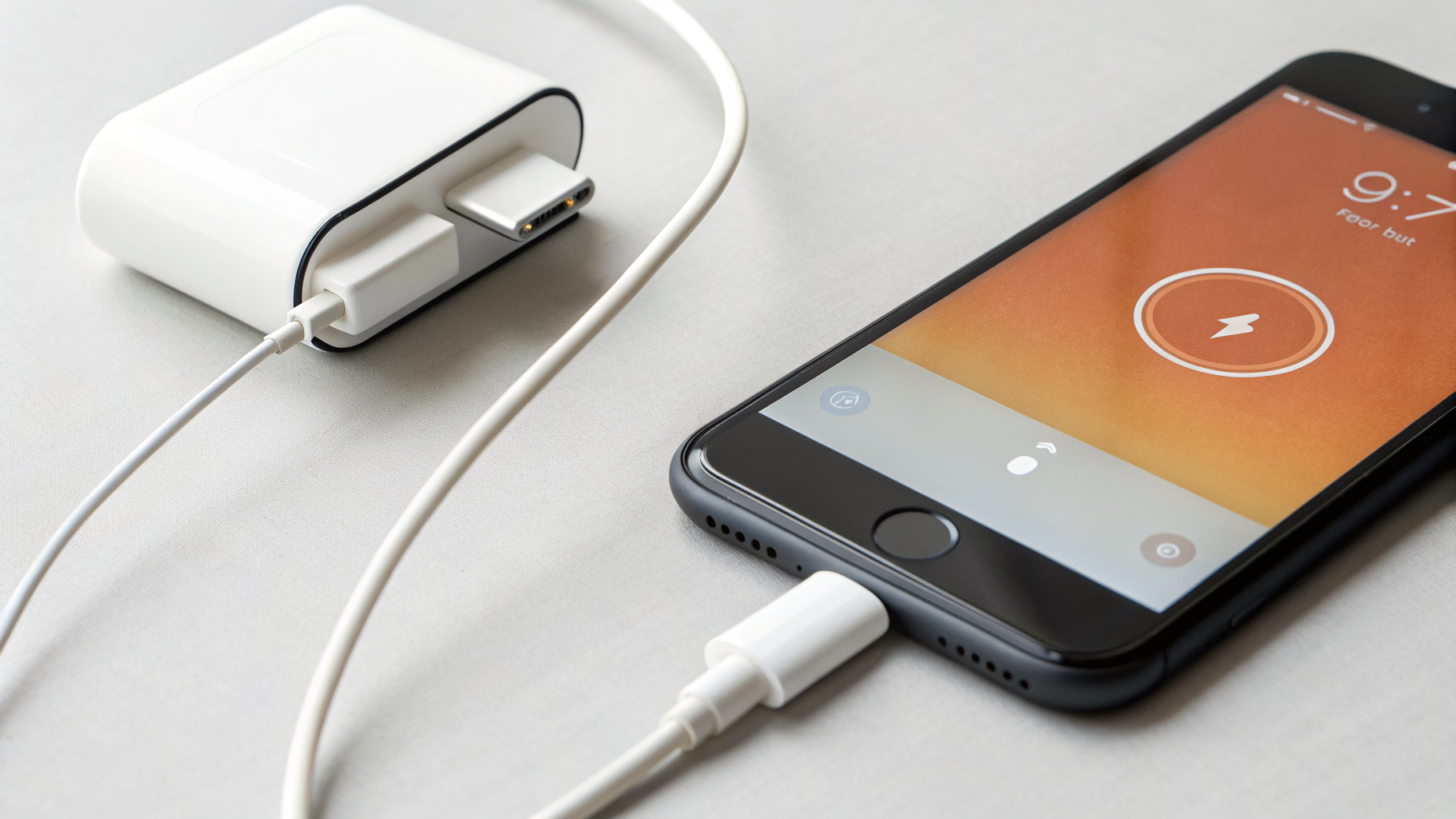 Смартфон на зарядке с предупреждением о температуре: когда нагрев становится проблемой