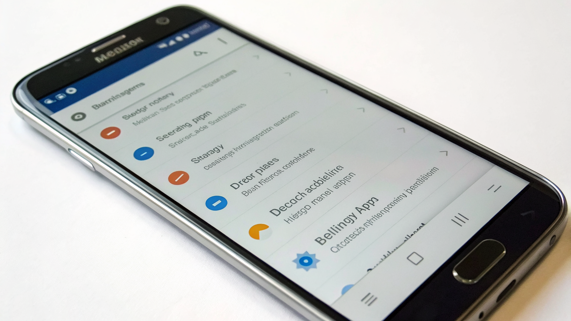 Списки One UI со спящими и приложениями в глубоком сне в настройках батареи