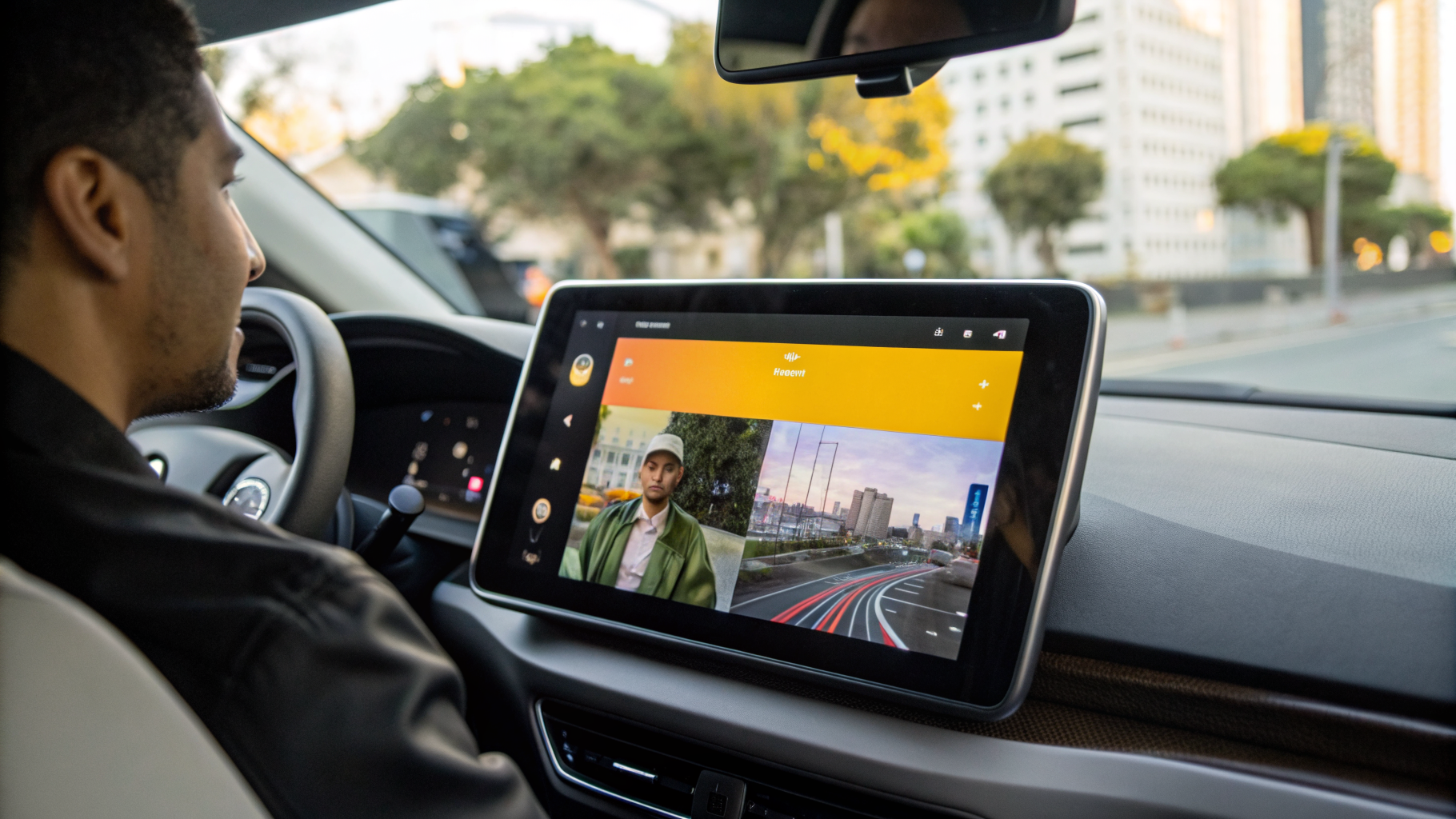 Расширенный вид Live Activities в Dynamic Island со статусом поездки в такси