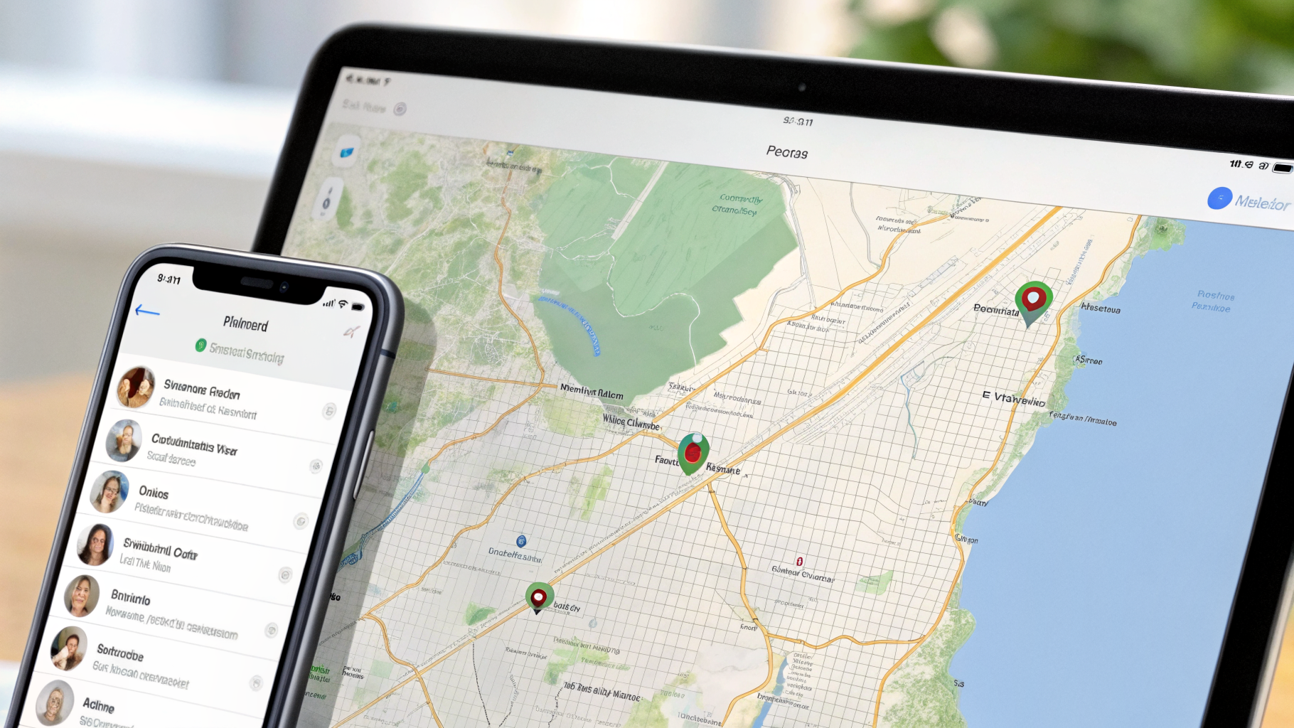 Тестирование команд в «Локаторе»: устройство в списке и обновление точки на карте