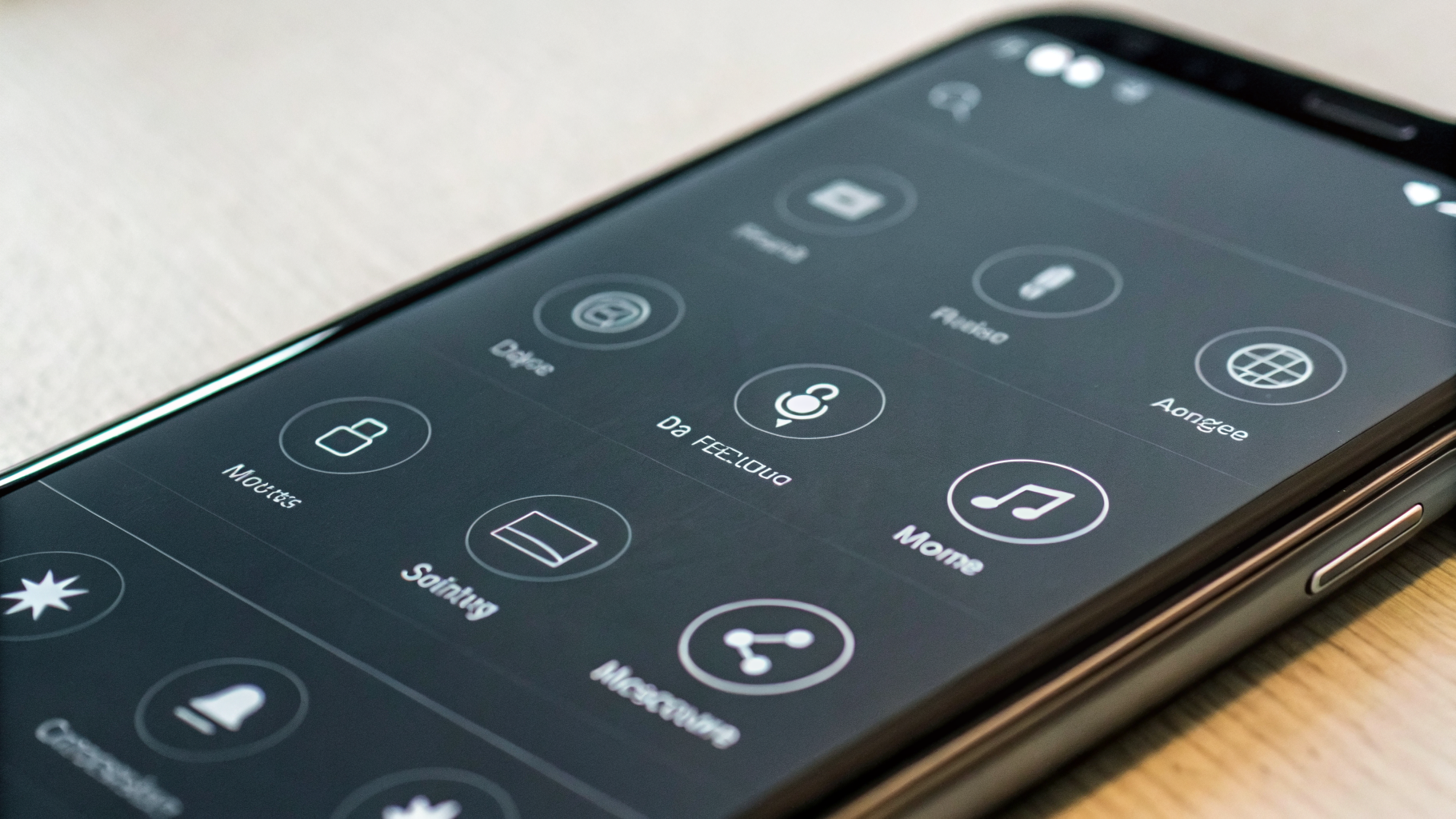 Плитка «Не беспокоить» в быстрых настройках Samsung Galaxy