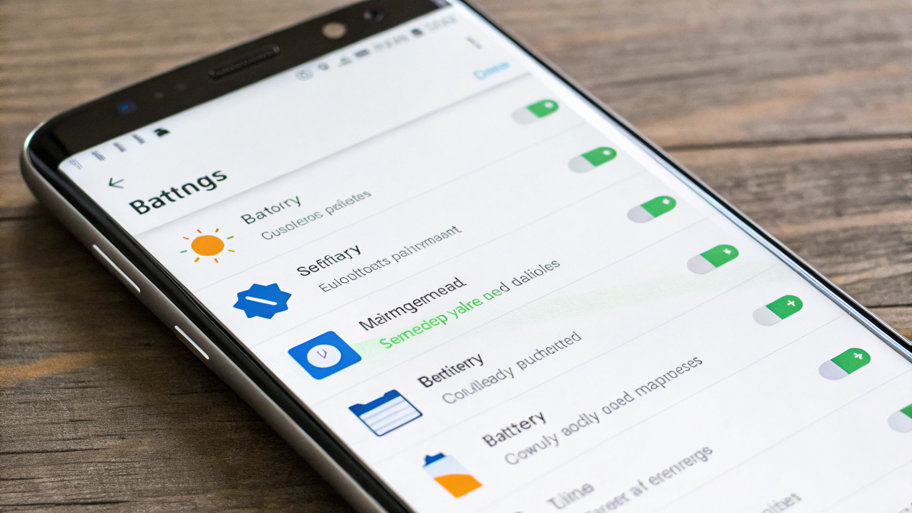 Настройки батареи и сценариев на Samsung Galaxy